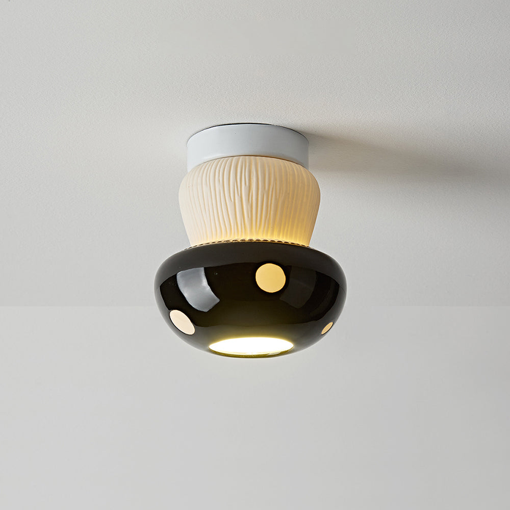 Toadstool Modern Ceramics Ceiling Light