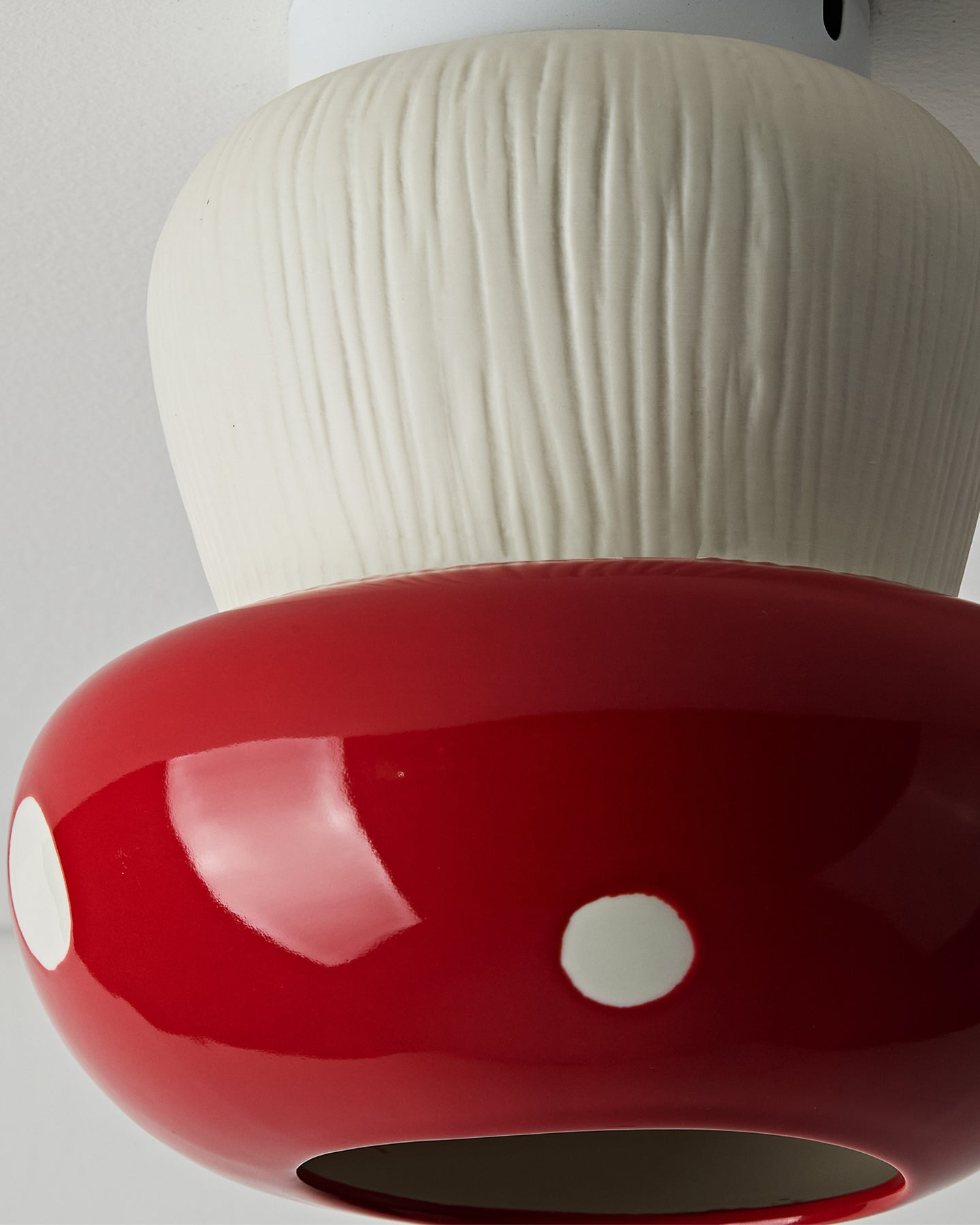 Toadstool Modern Ceramics Ceiling Light