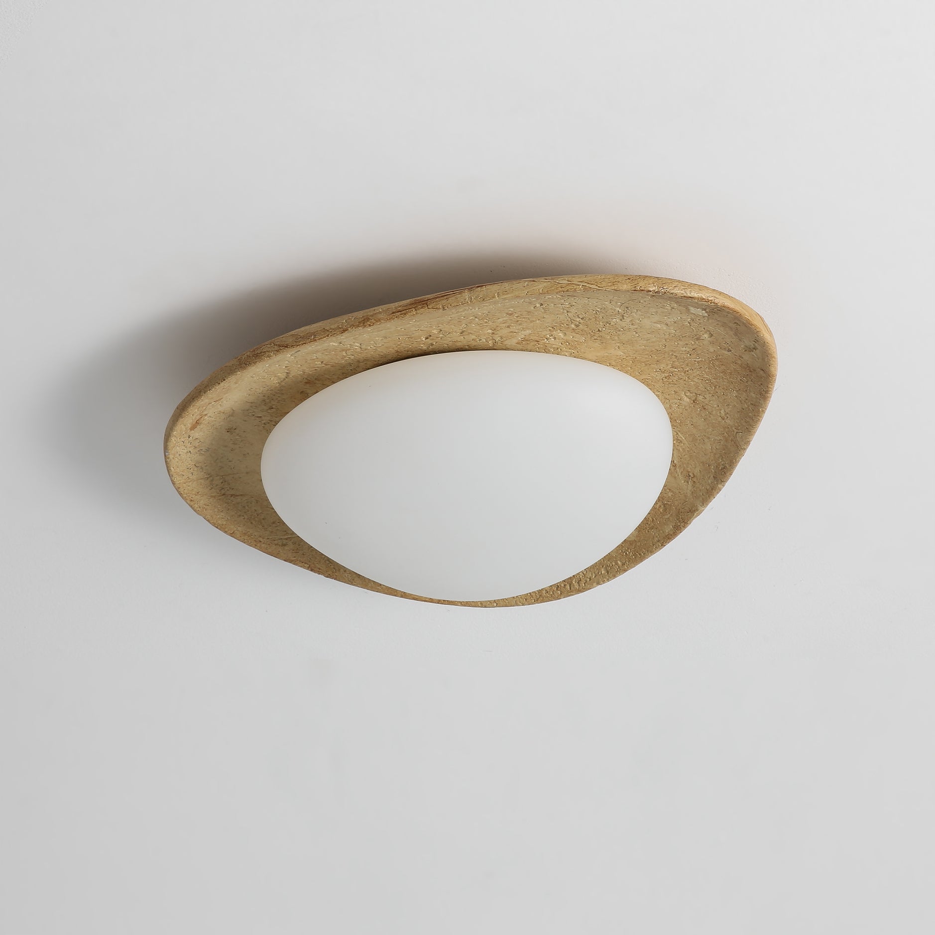 Topo Minimalist Stone Mixture Ceiling Light