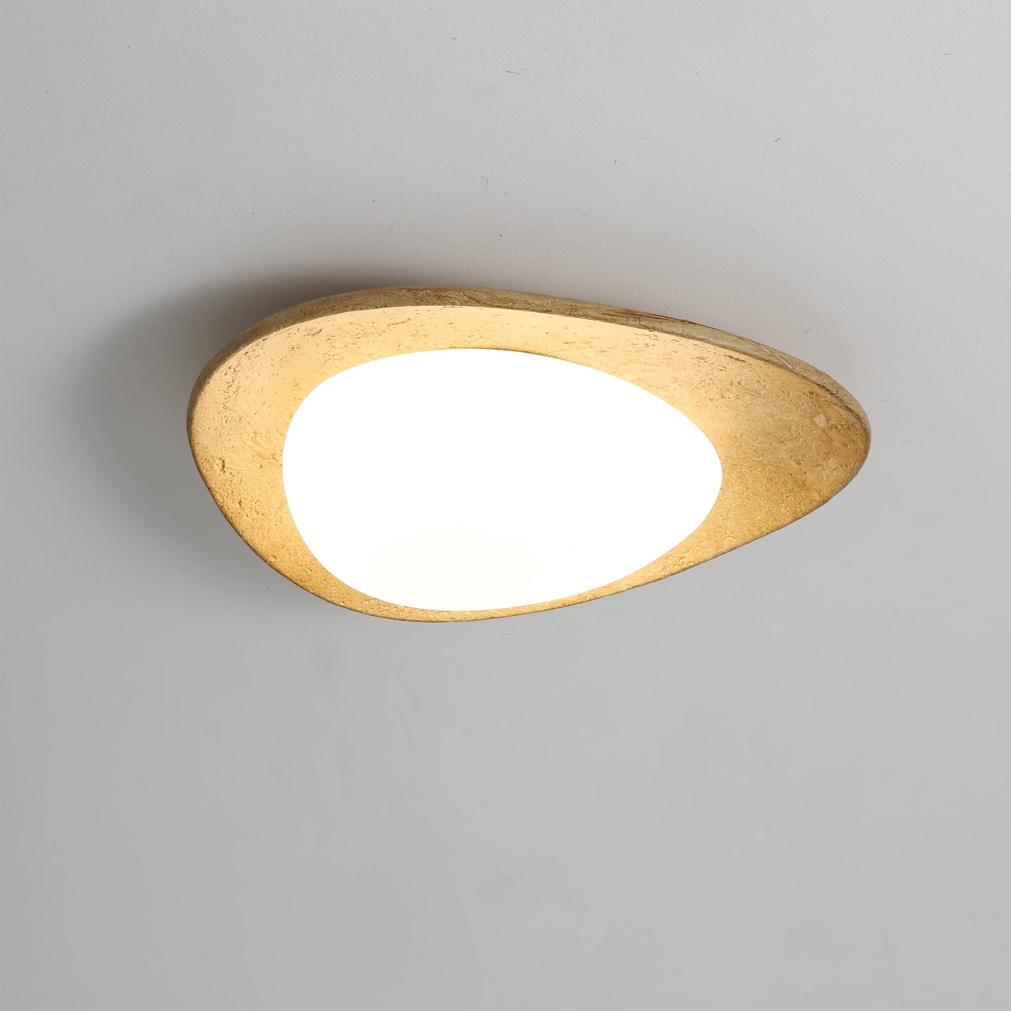 Topo Minimalist Stone Mixture Ceiling Light