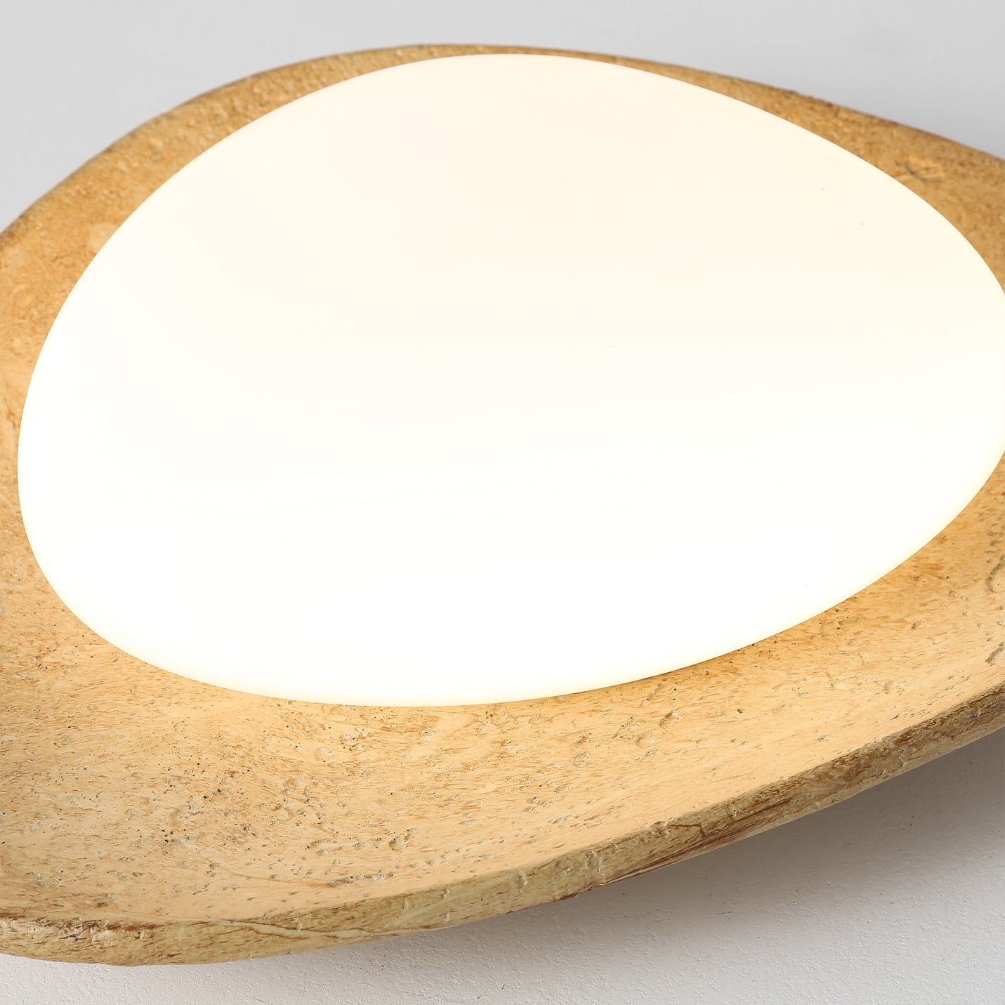 Topo Minimalist Stone Mixture Ceiling Light