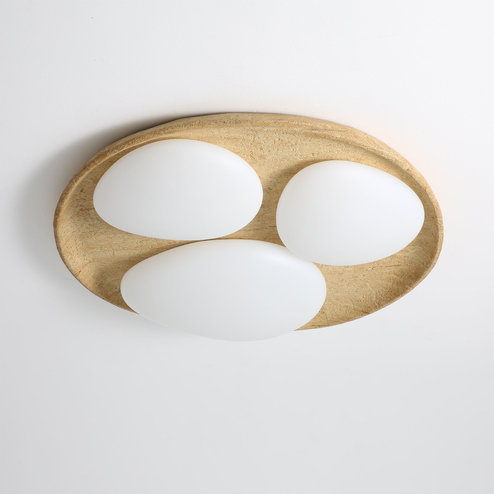 Topo Minimalist Stone Mixture Ceiling Light