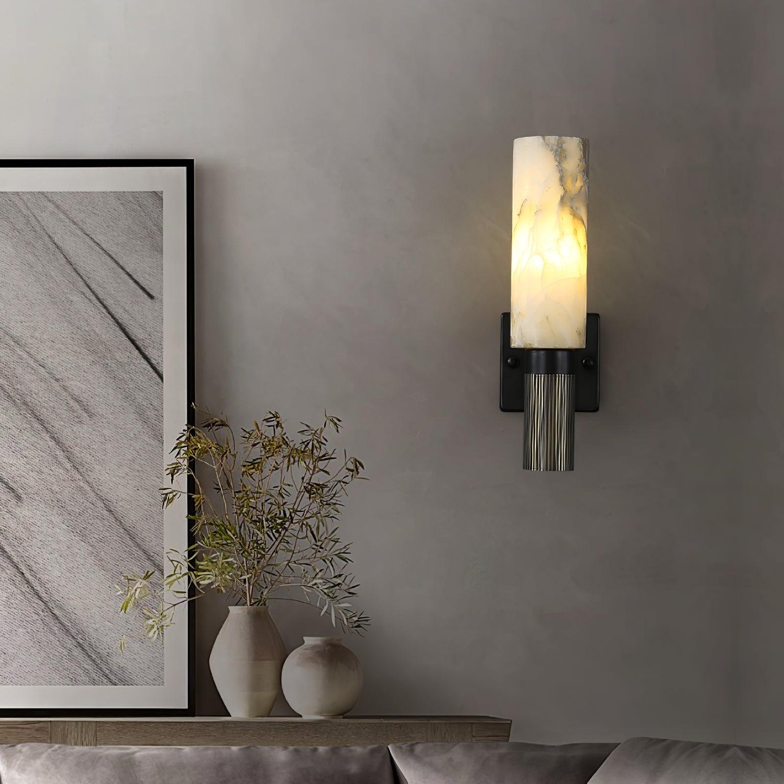 Eldric Alabaster Wall Light - Blowlighting