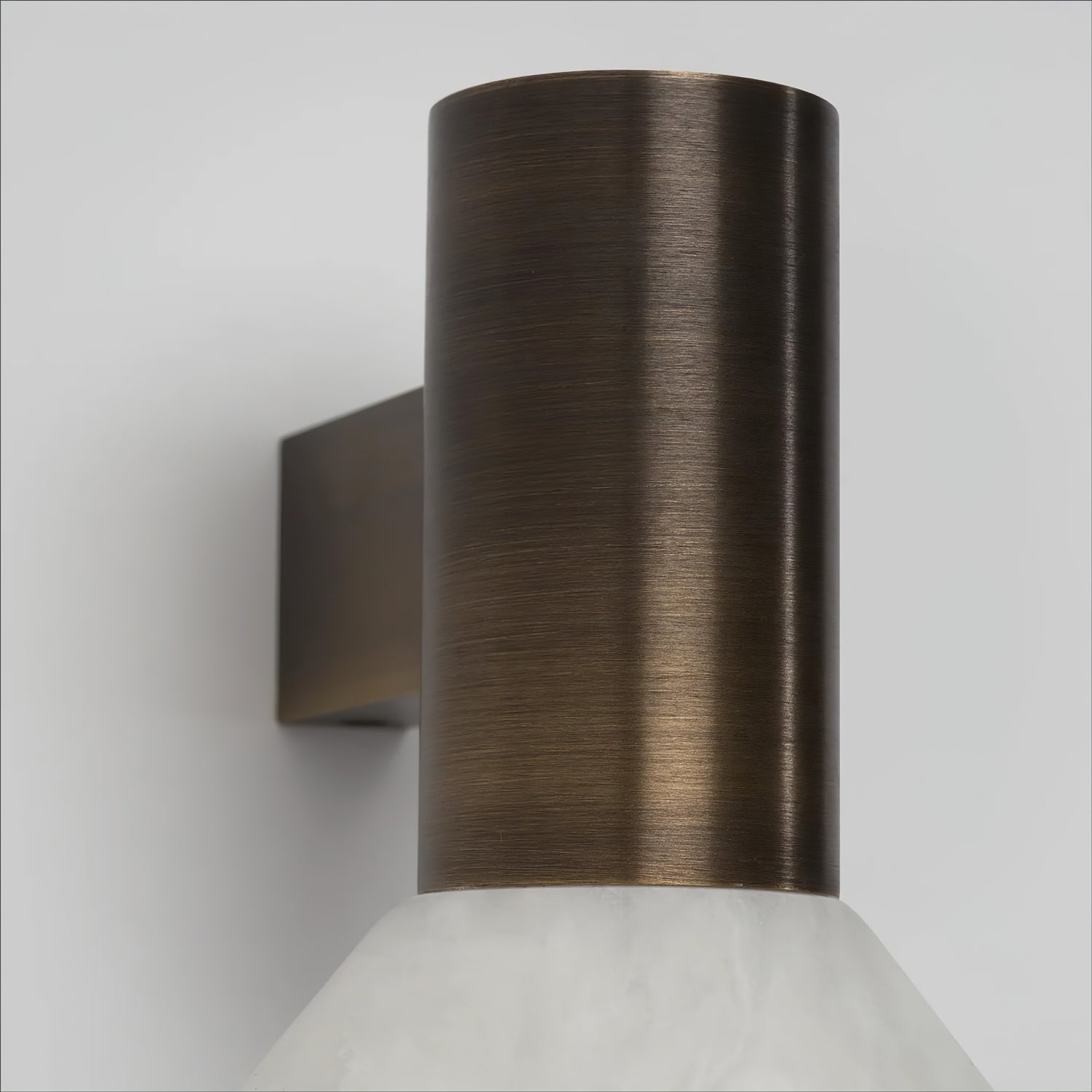 Eurnoria Cone Alabaster Wall Light - Blowlighting