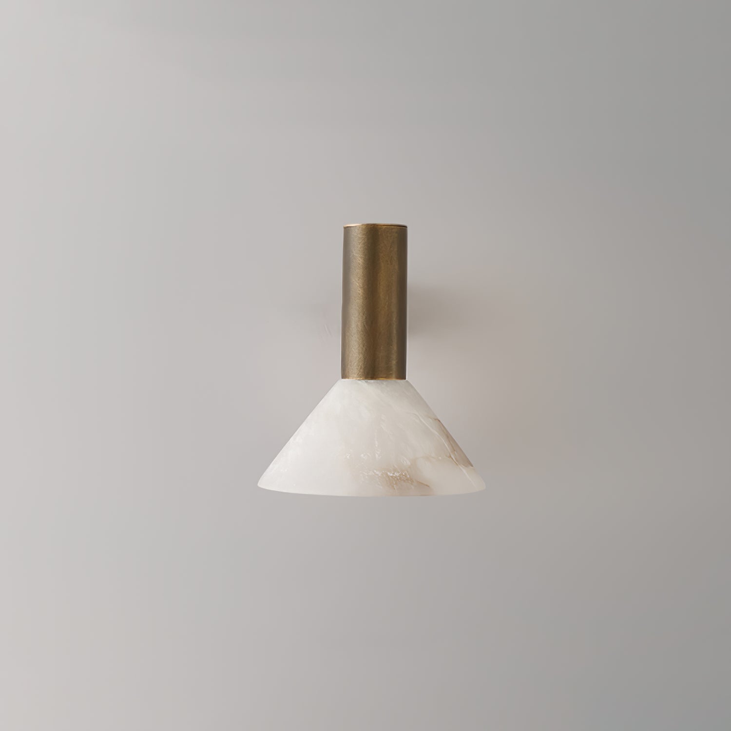 Eurnoria Cone Alabaster Wall Light - Blowlighting