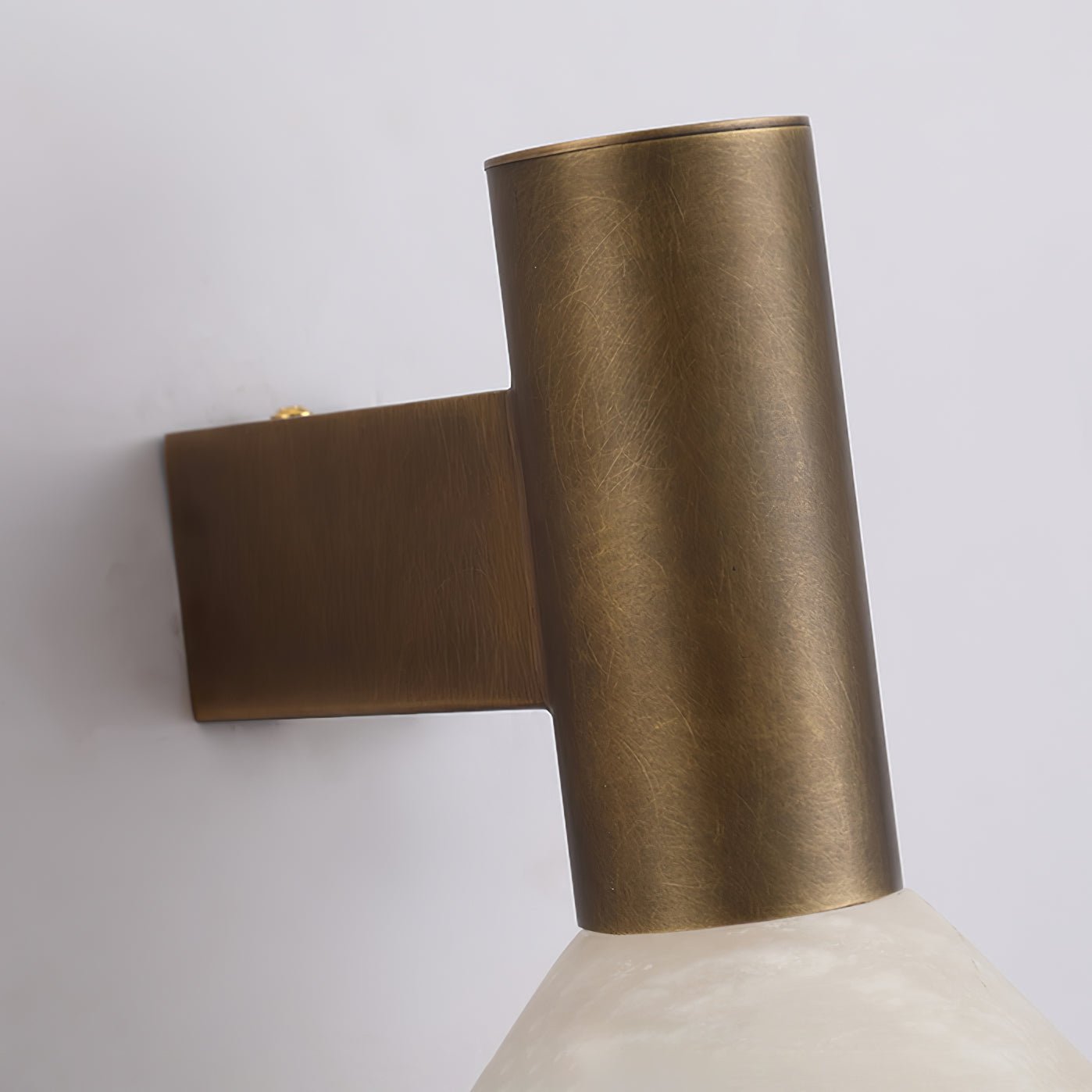 Eurnoria Cone Alabaster Wall Light - Blowlighting