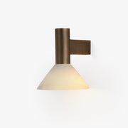 Eurnoria Cone Alabaster Wall Light - Blowlighting