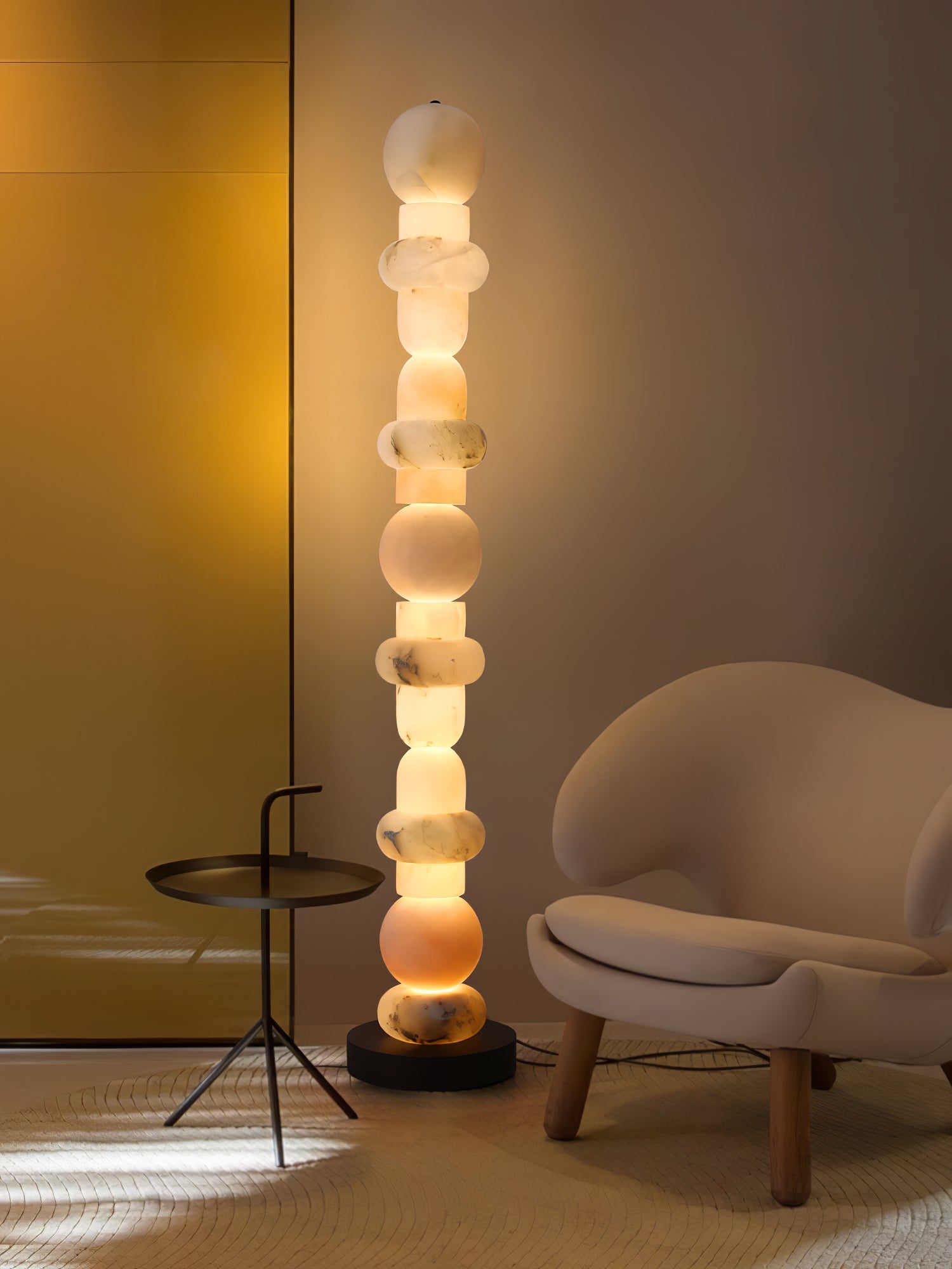 Cirinion Alabaster Floor Lamp - Blowlighting