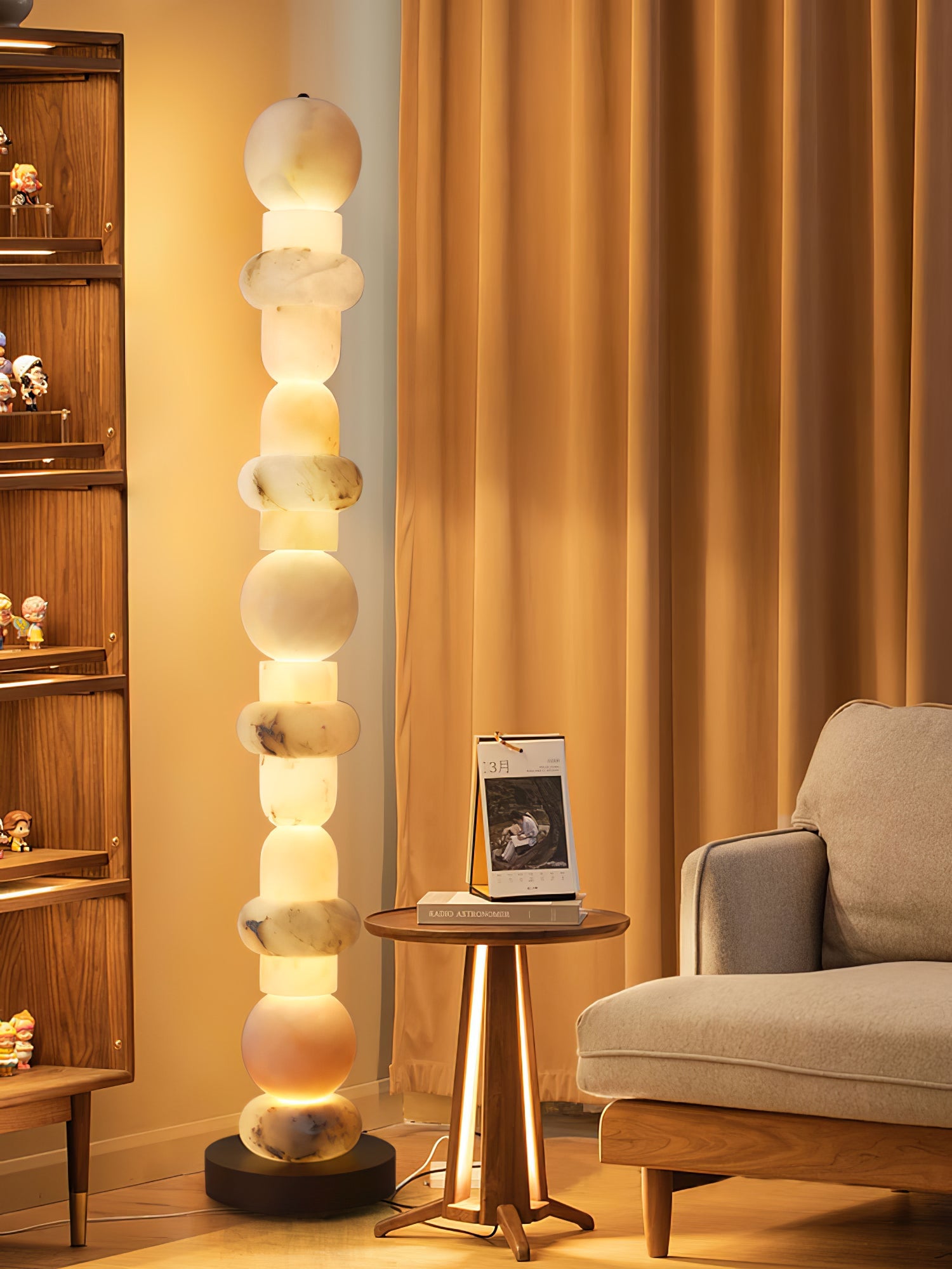 Cirinion Alabaster Floor Lamp - Blowlighting