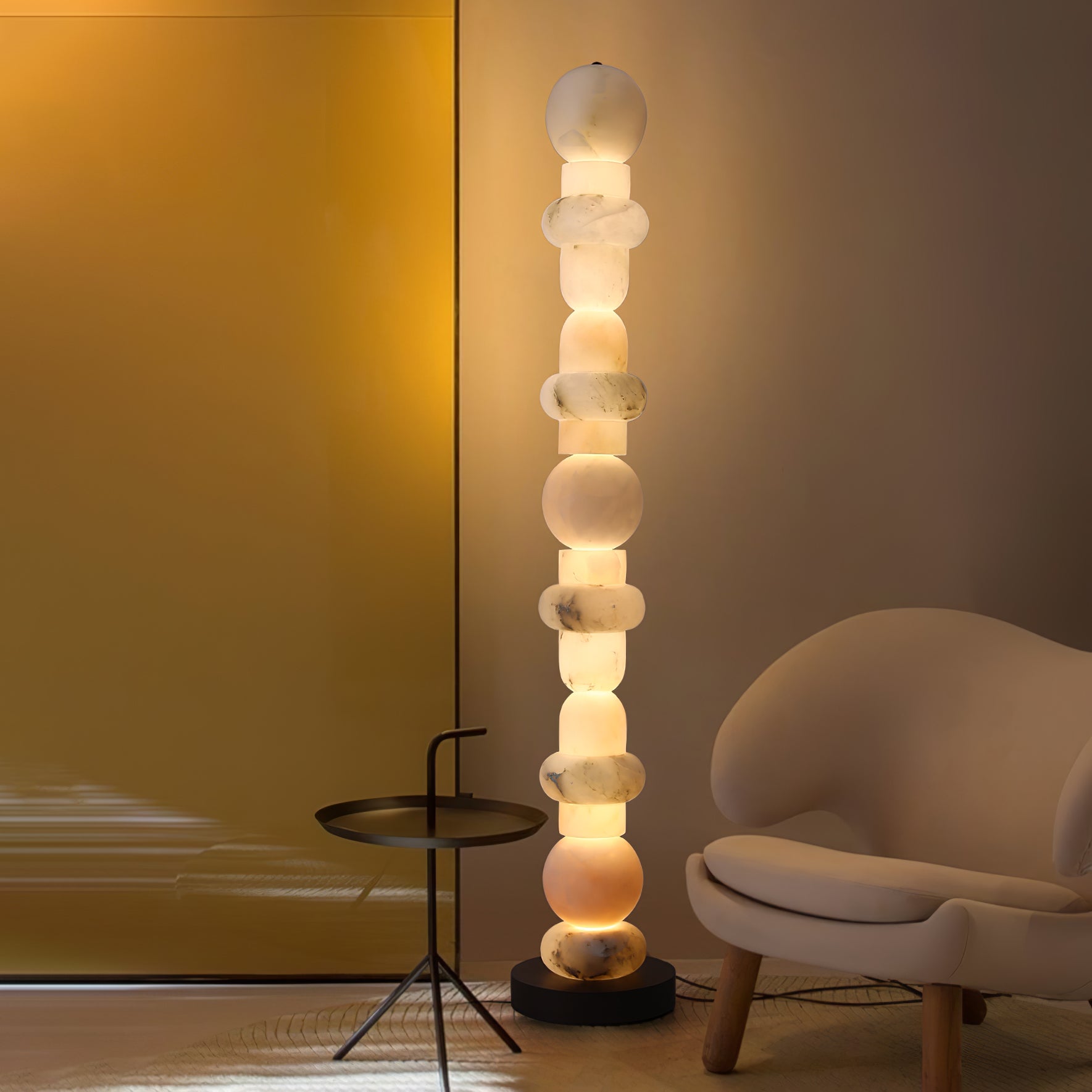 Cirinion Alabaster Floor Lamp - Blowlighting