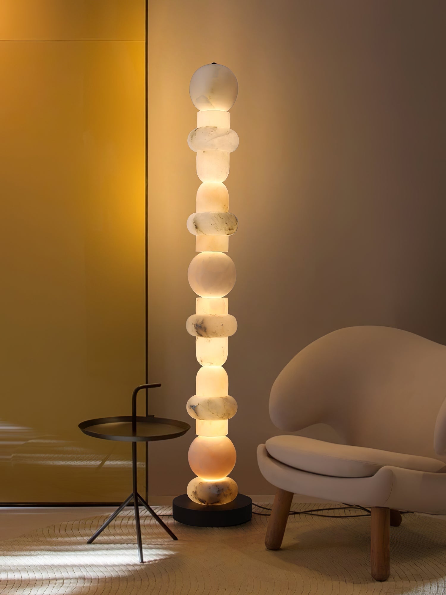 Cirinion Alabaster Floor Lamp - Blowlighting