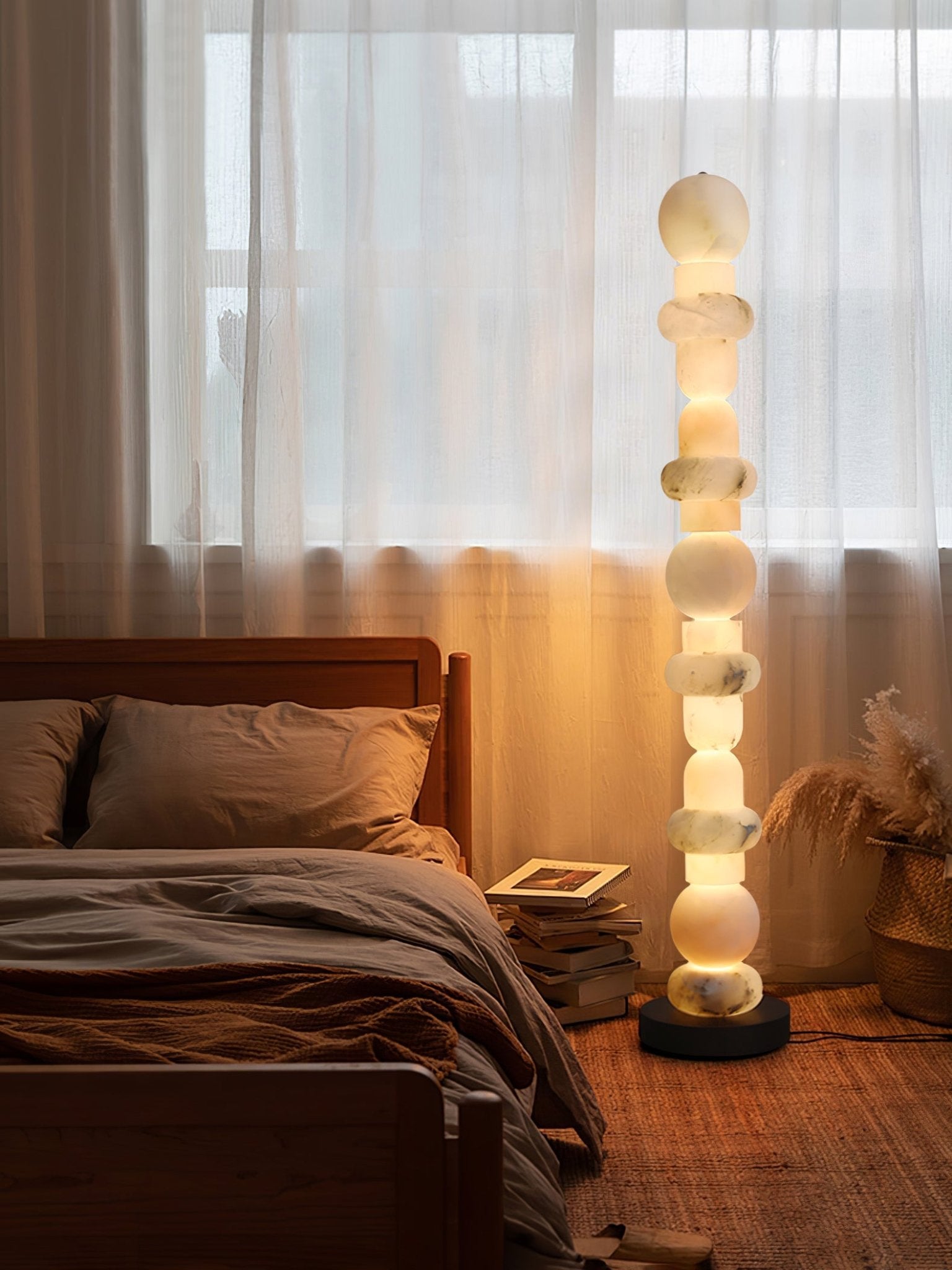Cirinion Alabaster Floor Lamp - Blowlighting