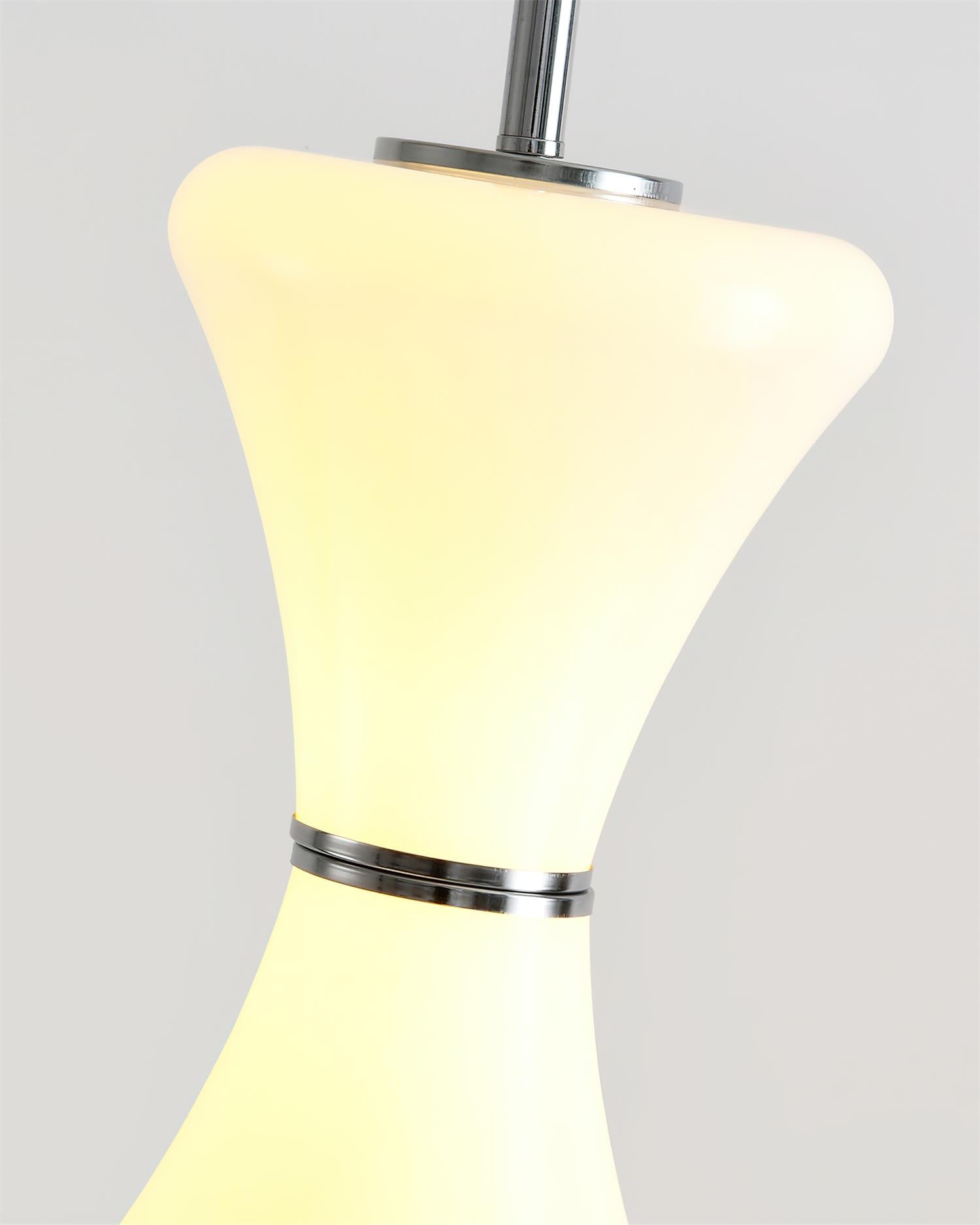 Totem Retro Glass Flux Floor Light