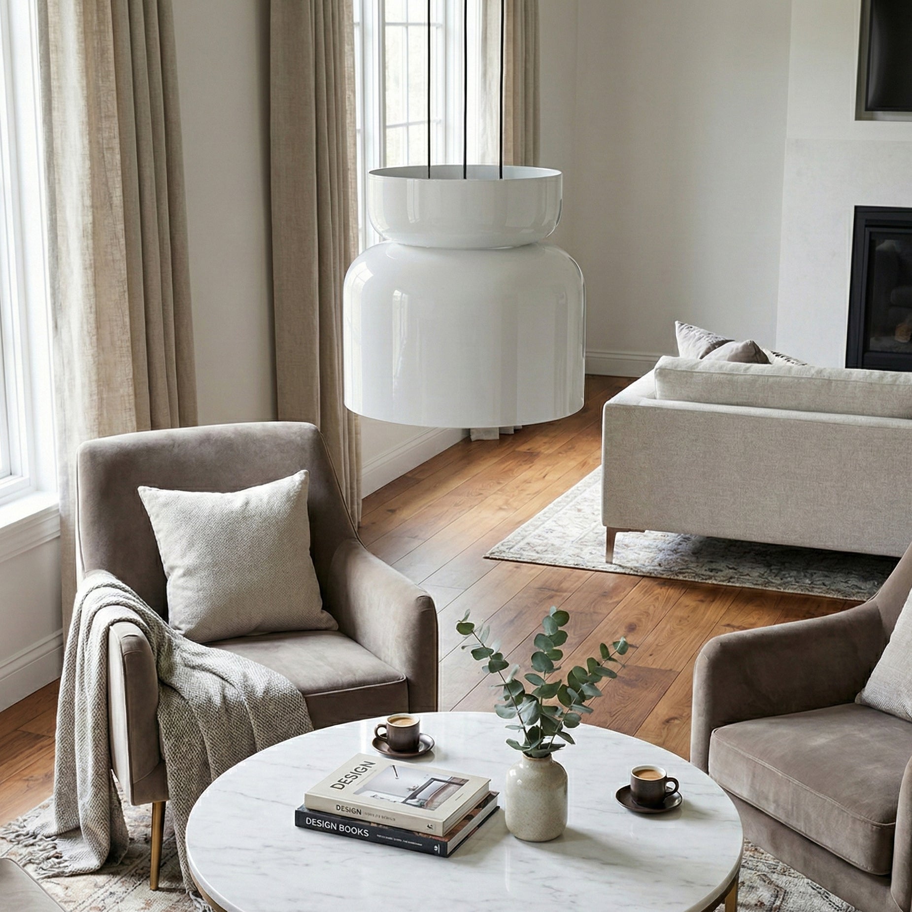 Totem Modern Iron LED Pendant Light