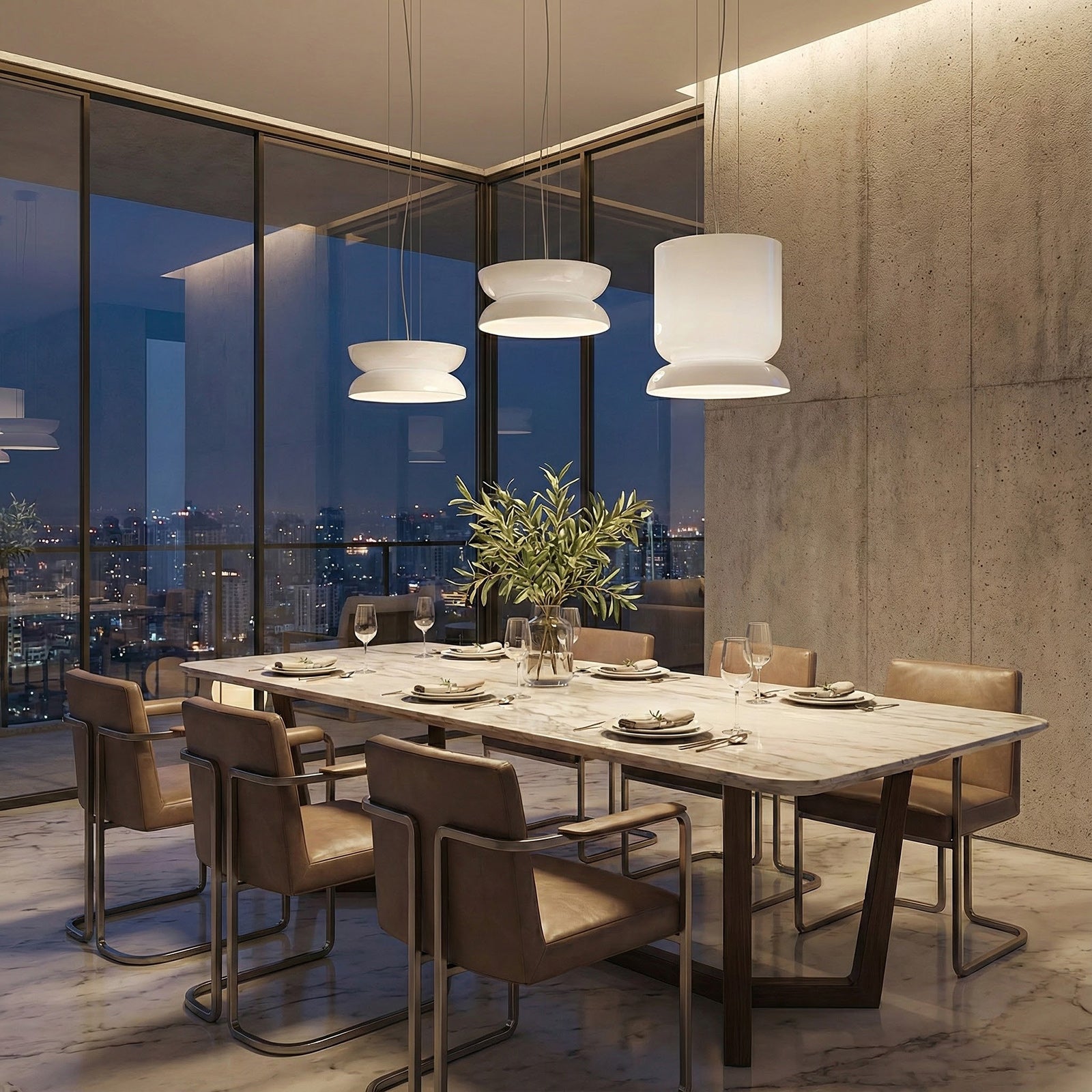 Totem Modern Iron LED Pendant Light