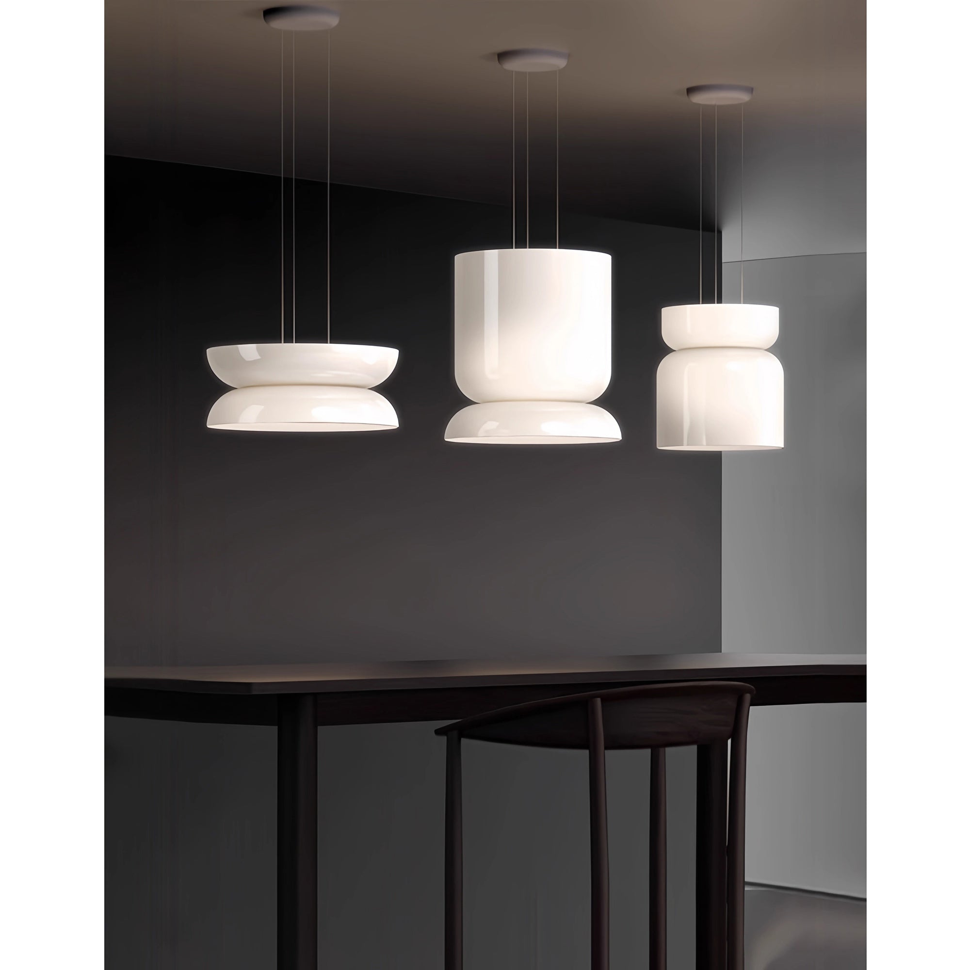 Totem Modern Iron LED Pendant Light