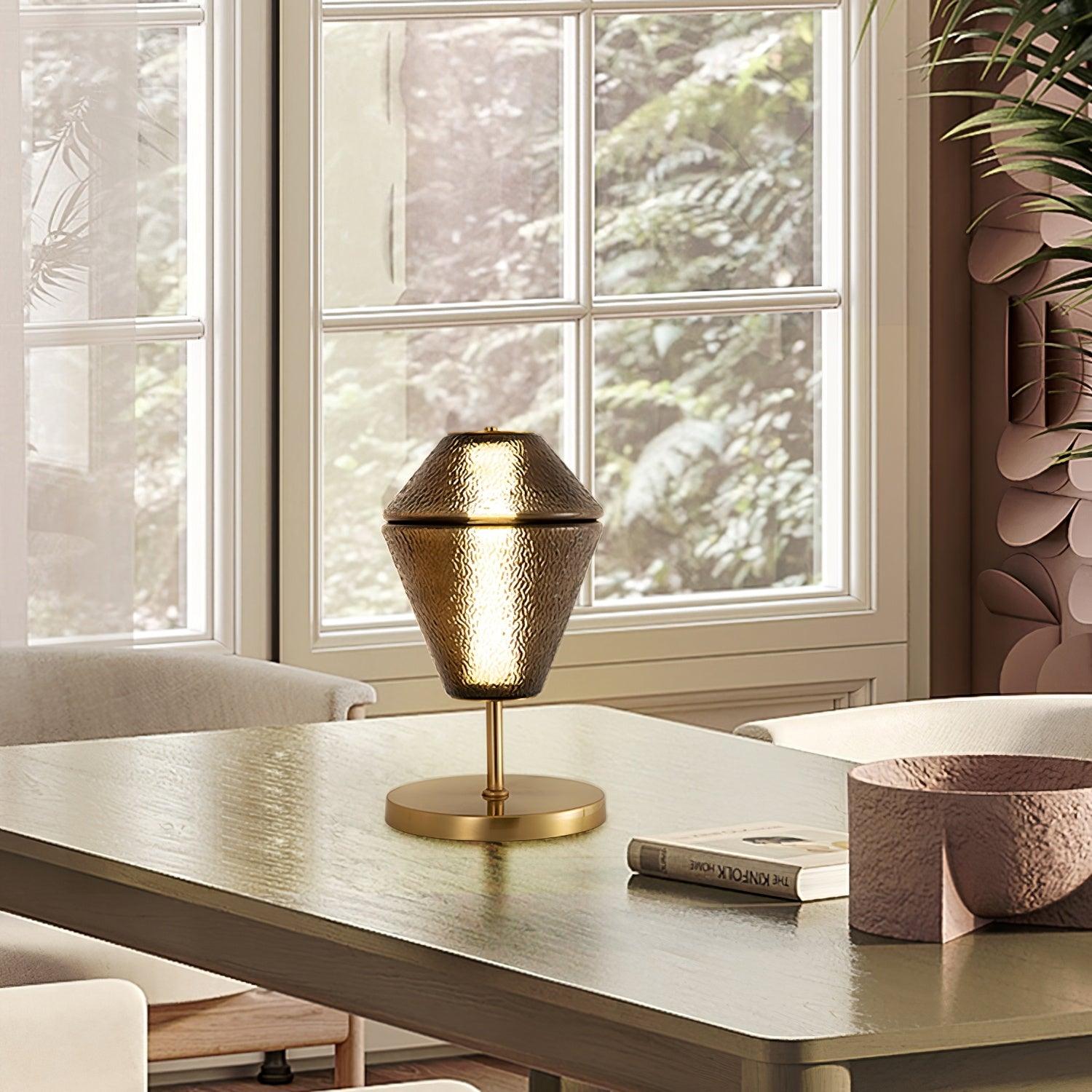 Willow Modern Metal Table Lamp - Blowlighting