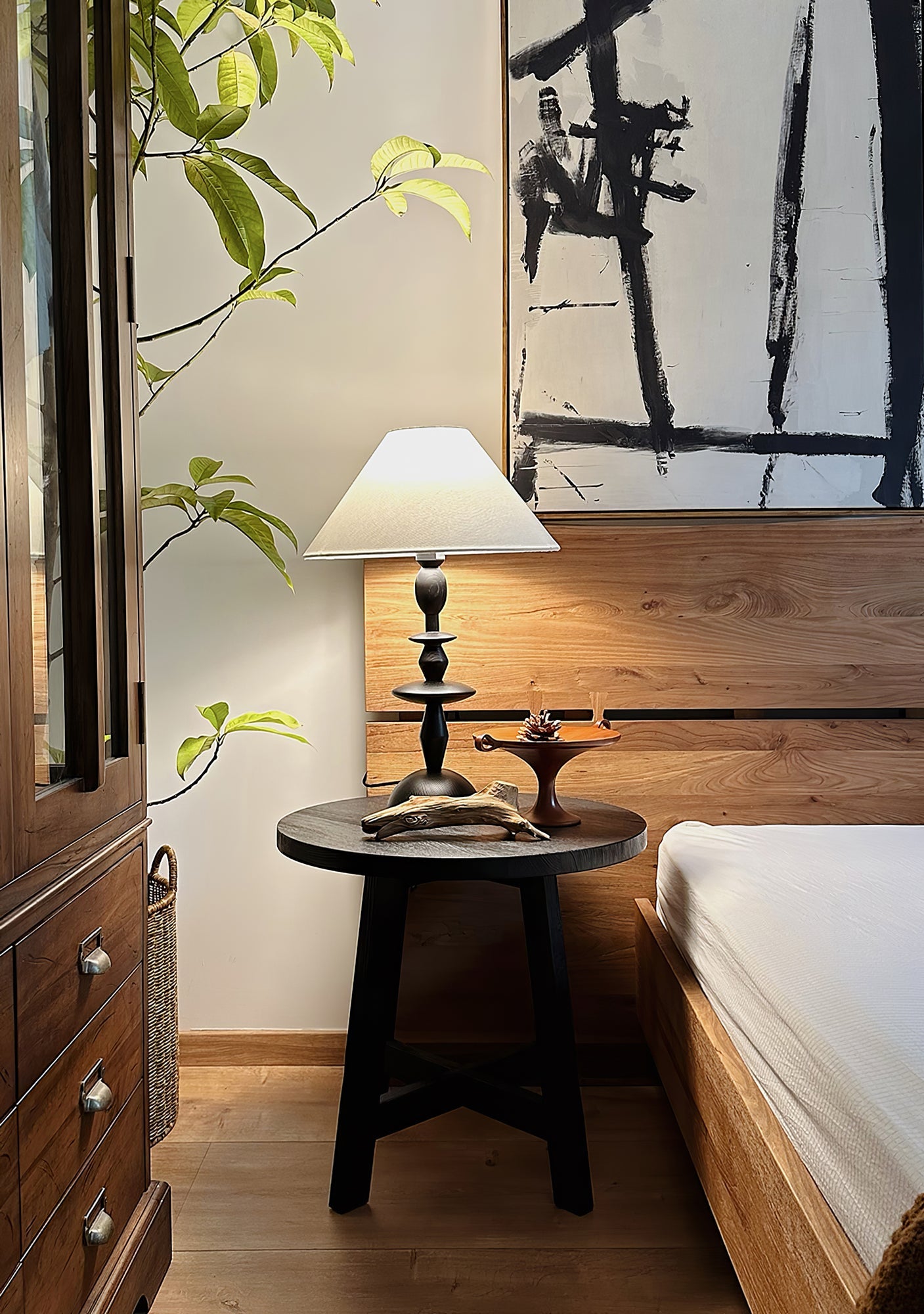 Tournage Wood Table Lamp - Blowlighting