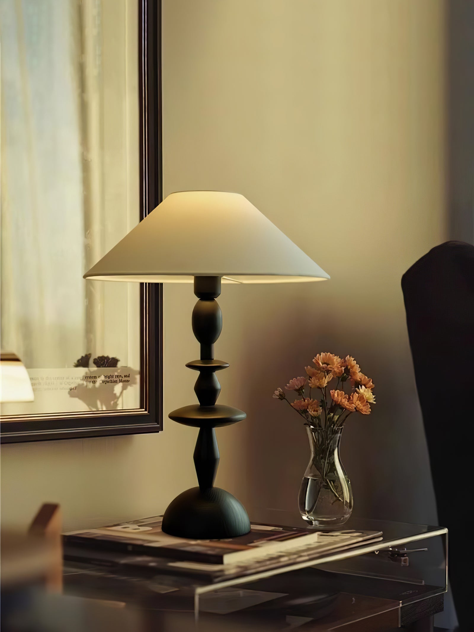 Tournage Wood Table Lamp - Blowlighting