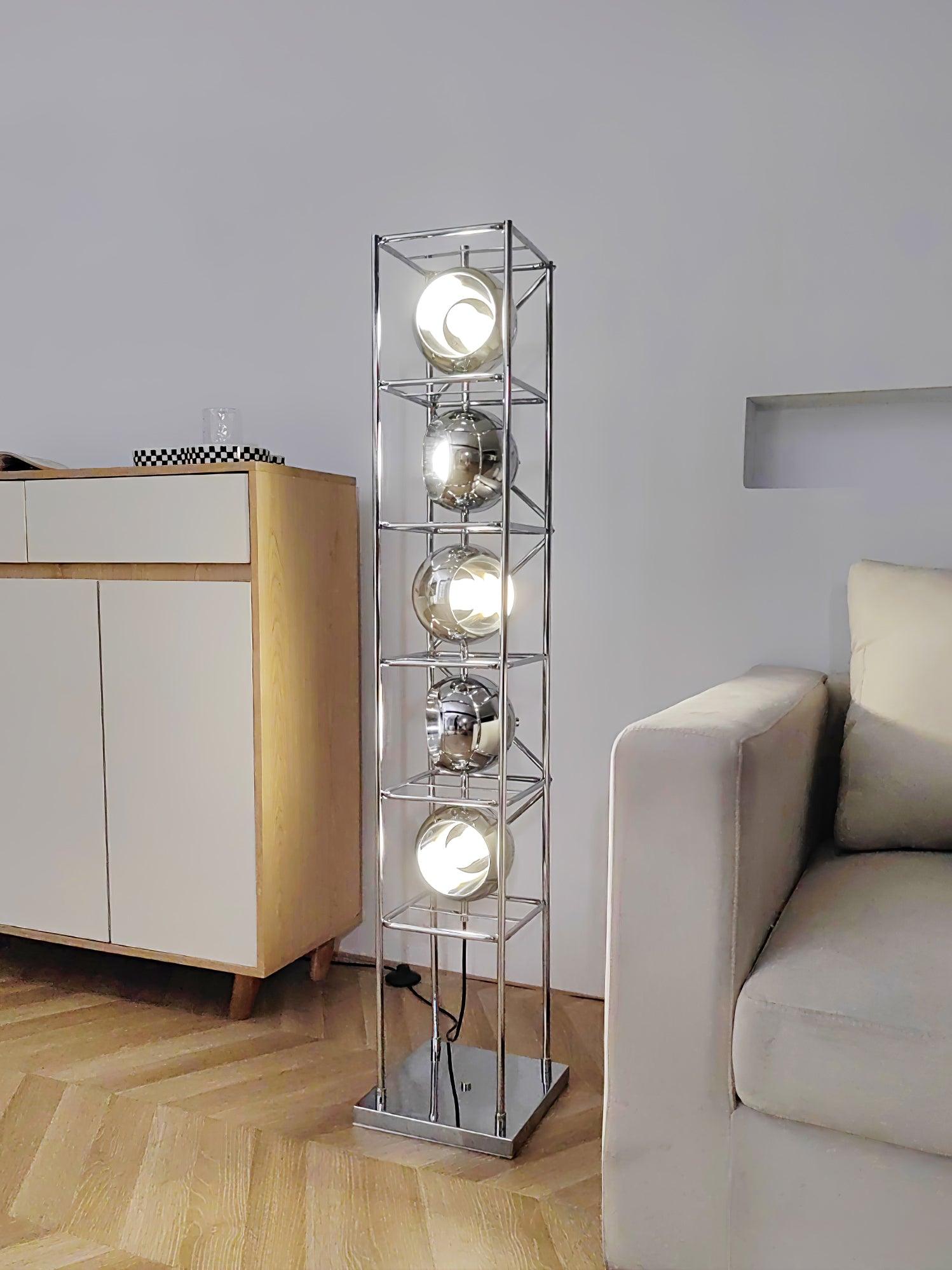 Tower of Spheres Floor Lamp - Blowlighting