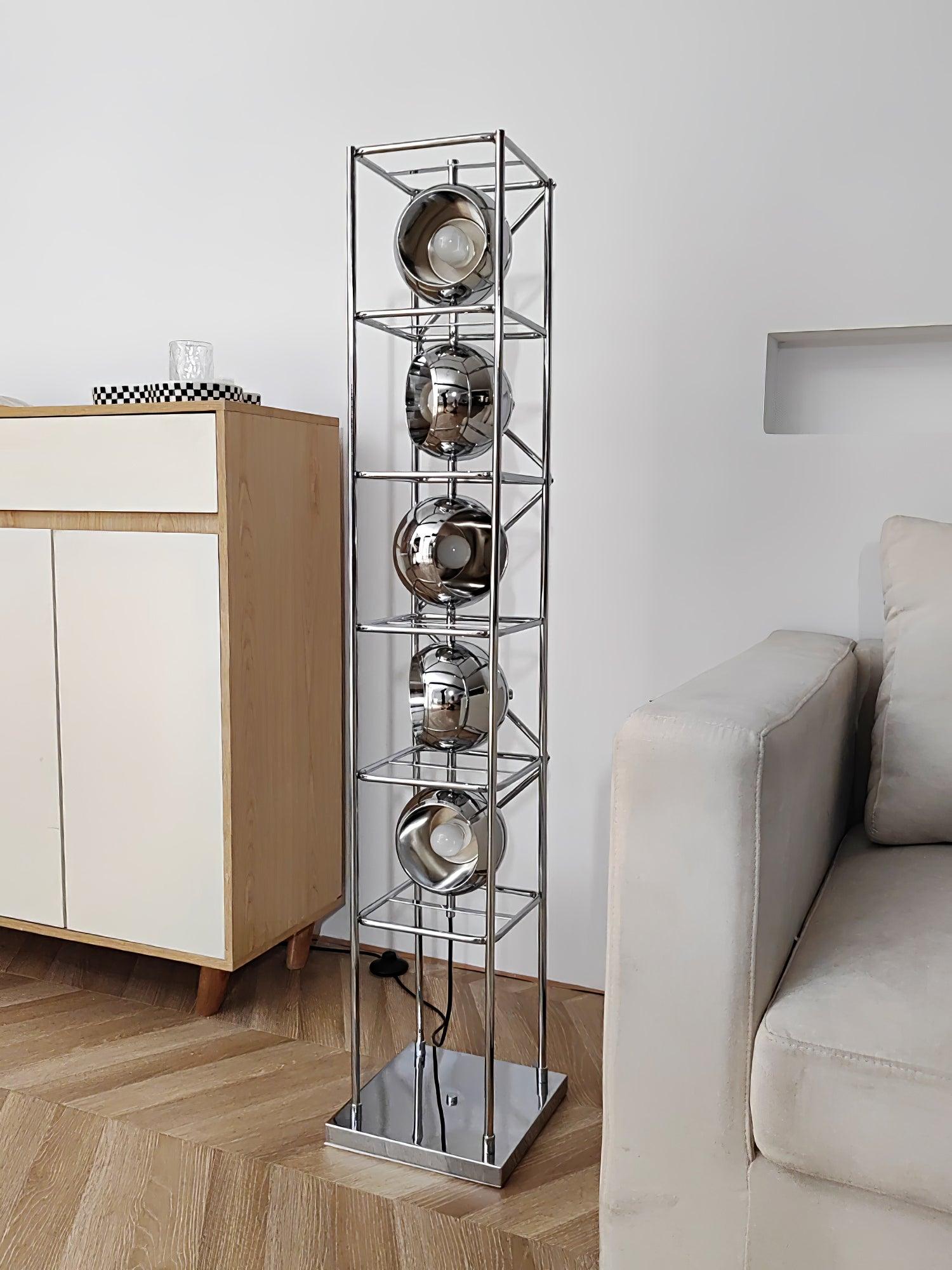 Tower of Spheres Floor Lamp - Blowlighting
