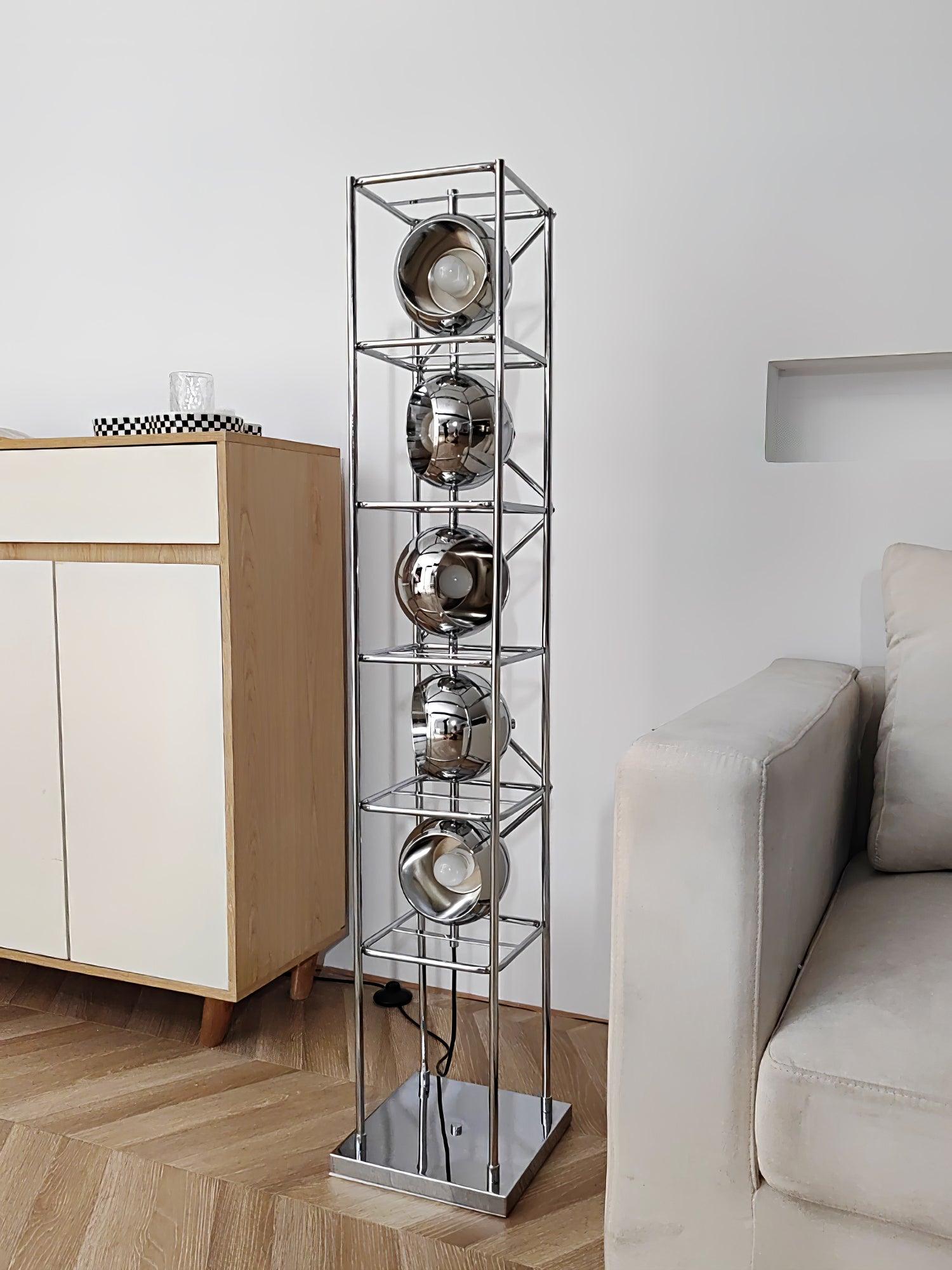 Tower of Spheres Floor Lamp - Blowlighting