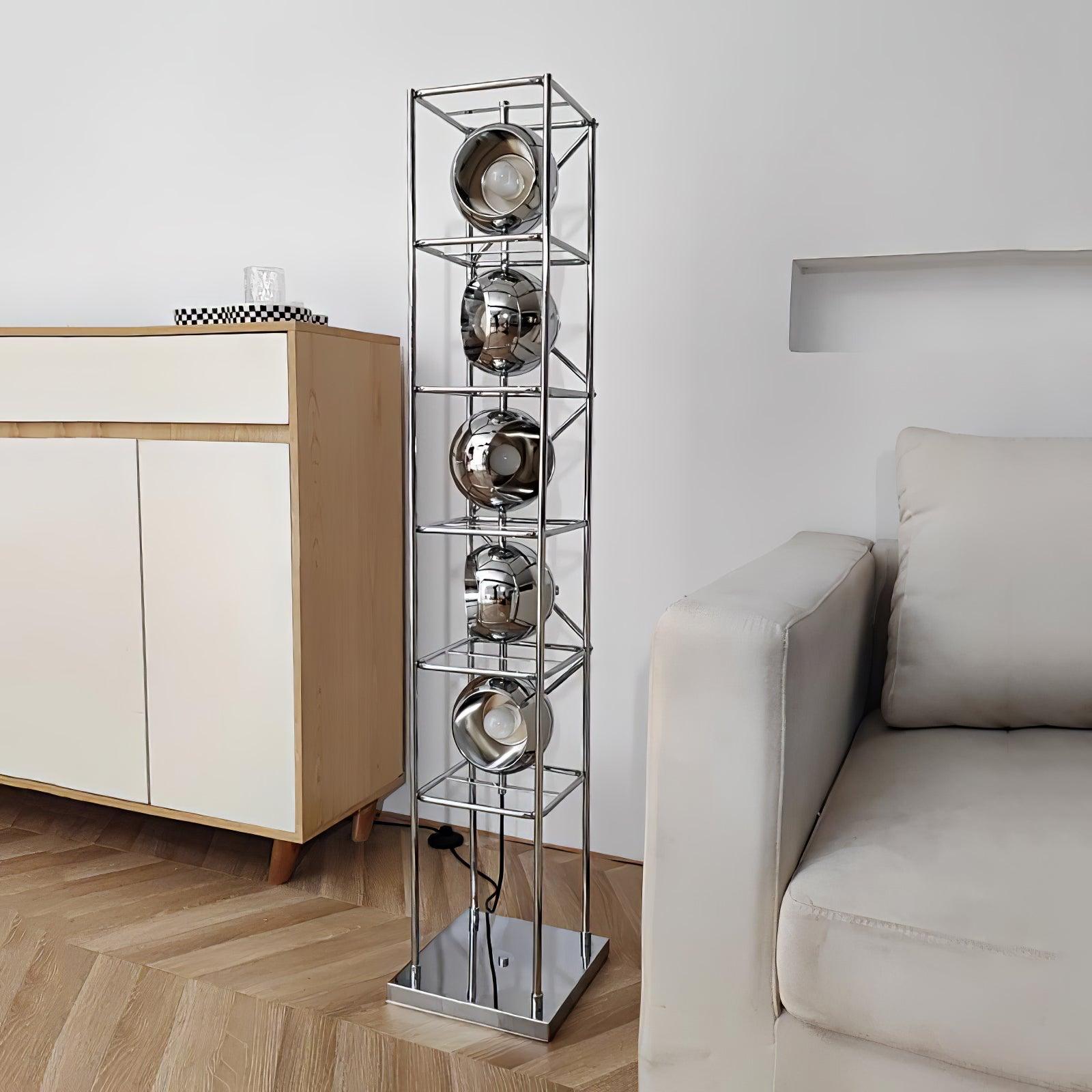 Tower of Spheres Floor Lamp - Blowlighting