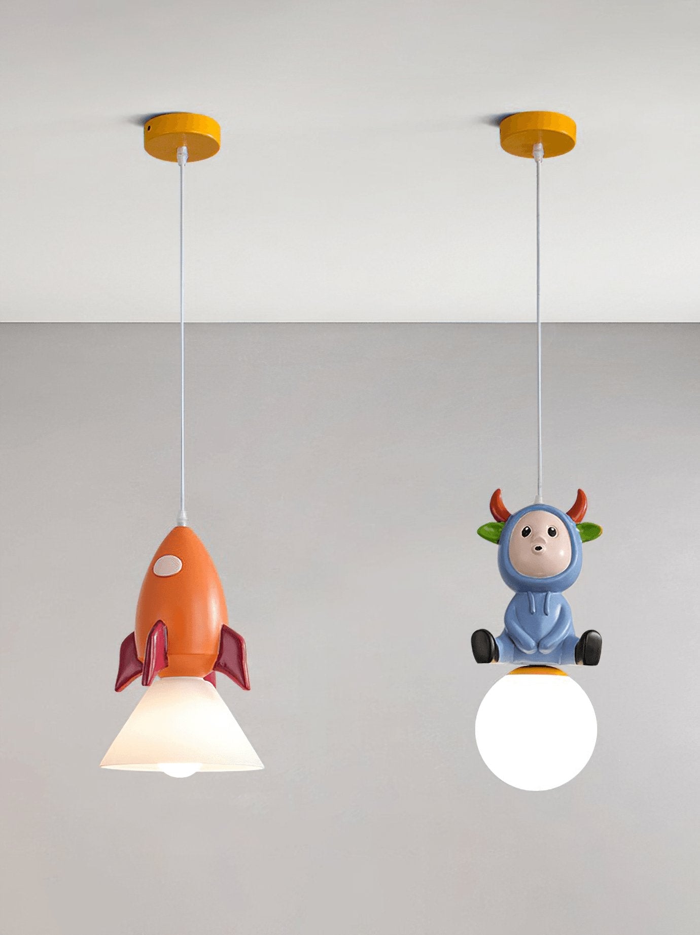 Toys Figurine Pendant Lights - Blowlighting