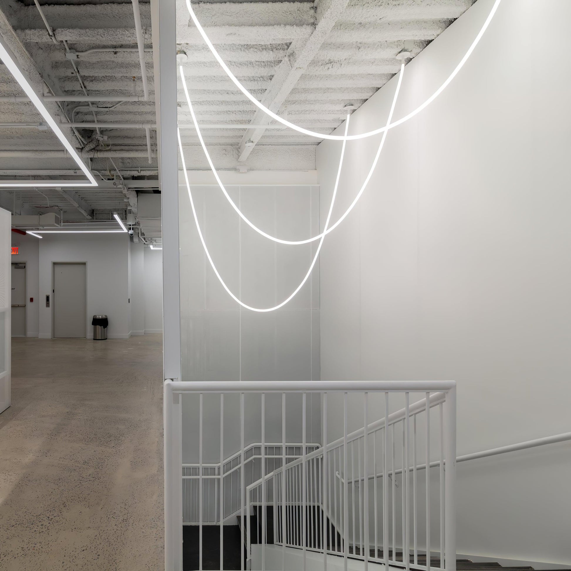 Flexible Curve Pendant Lamp - Blowlighting