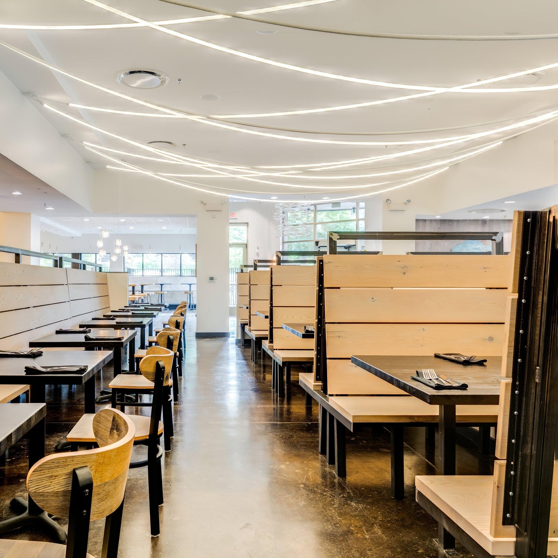 Flexible Curve Pendant Lamp - Blowlighting