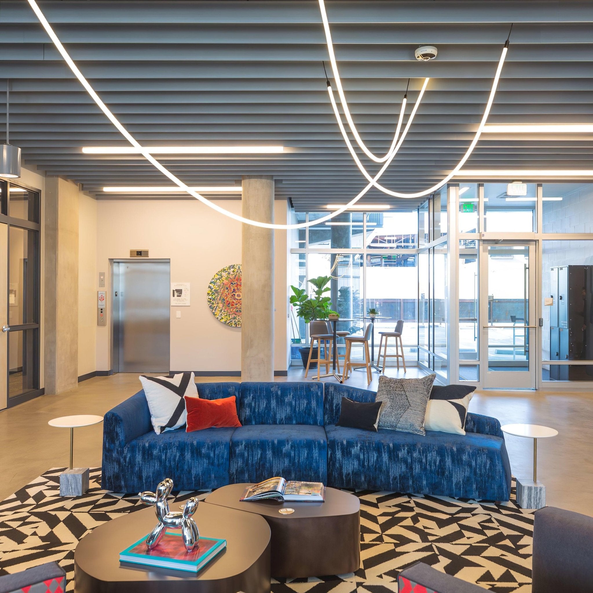 Flexible Curve Pendant Lamp - Blowlighting