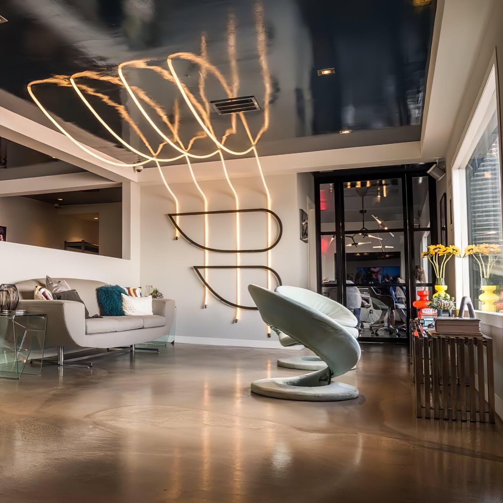 Flexible Curve Pendant Lamp - Blowlighting