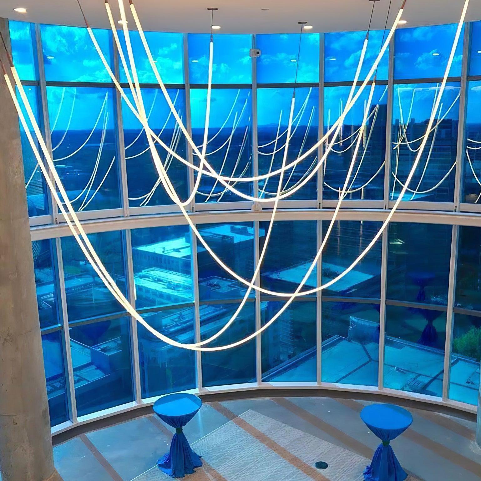 Flexible Curve Pendant Lamp - Blowlighting