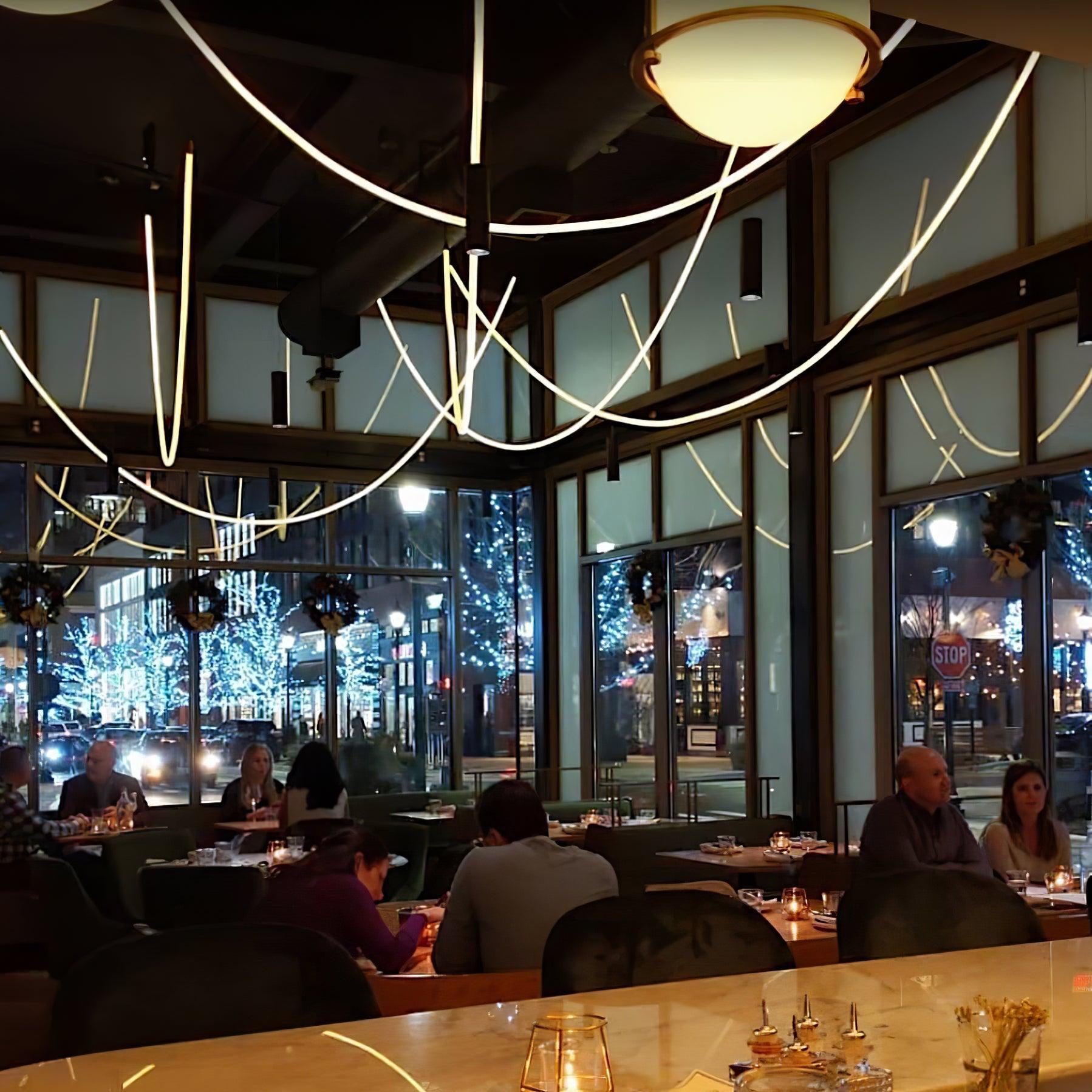Flexible Curve Pendant Lamp - Blowlighting
