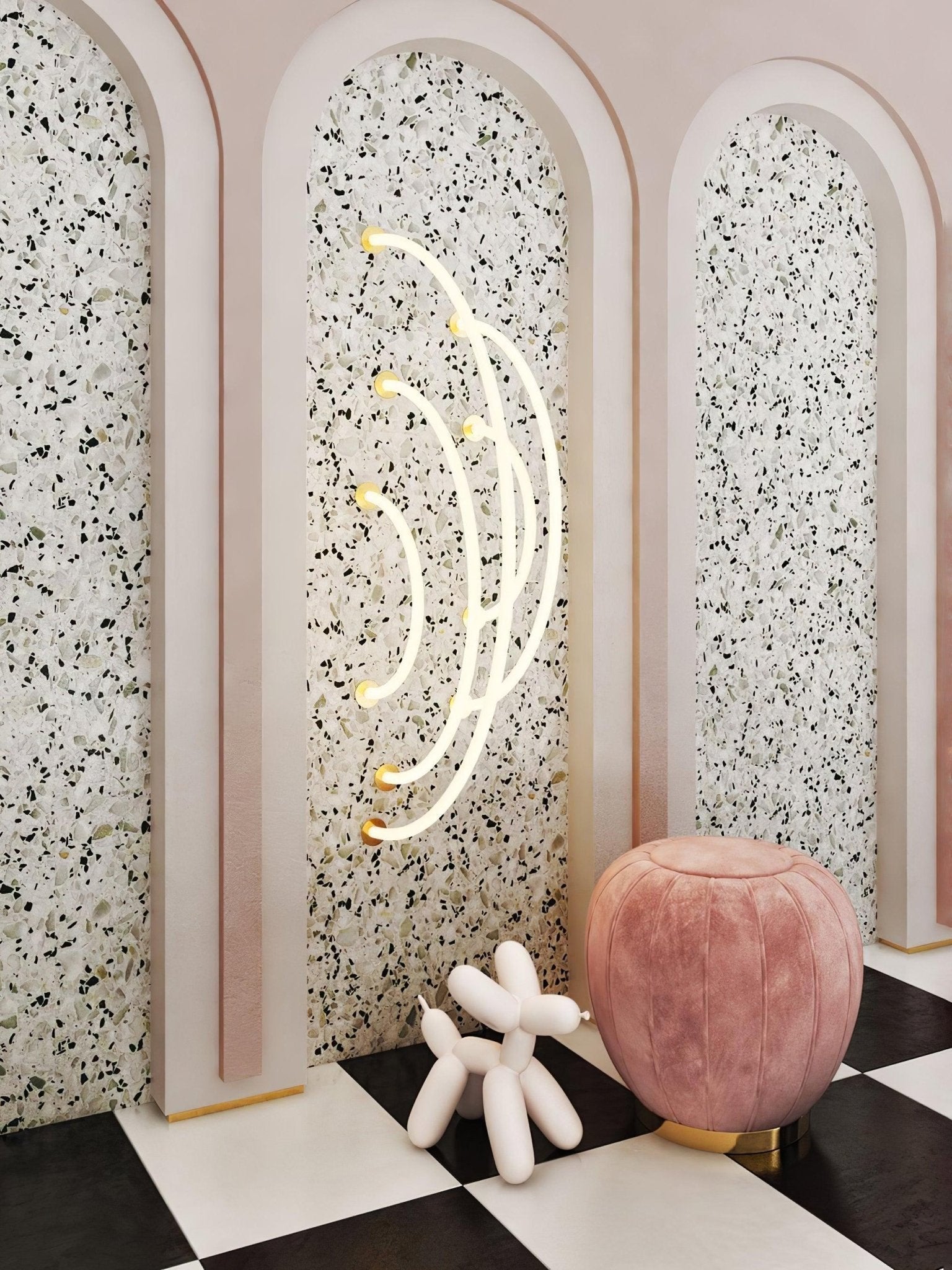 Flexible Curve Pendant Lamp - Blowlighting