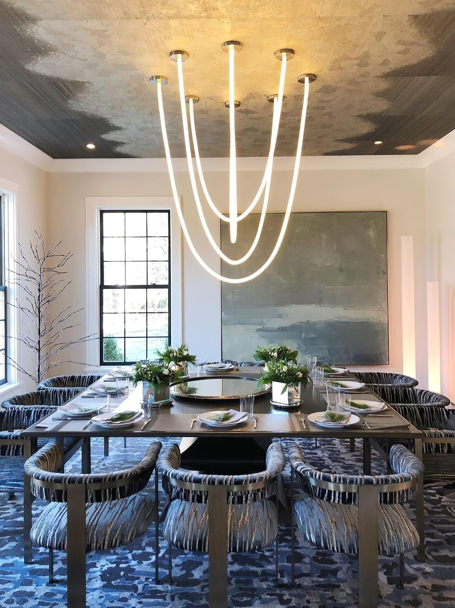 Flexible Curve Pendant Lamp - Blowlighting