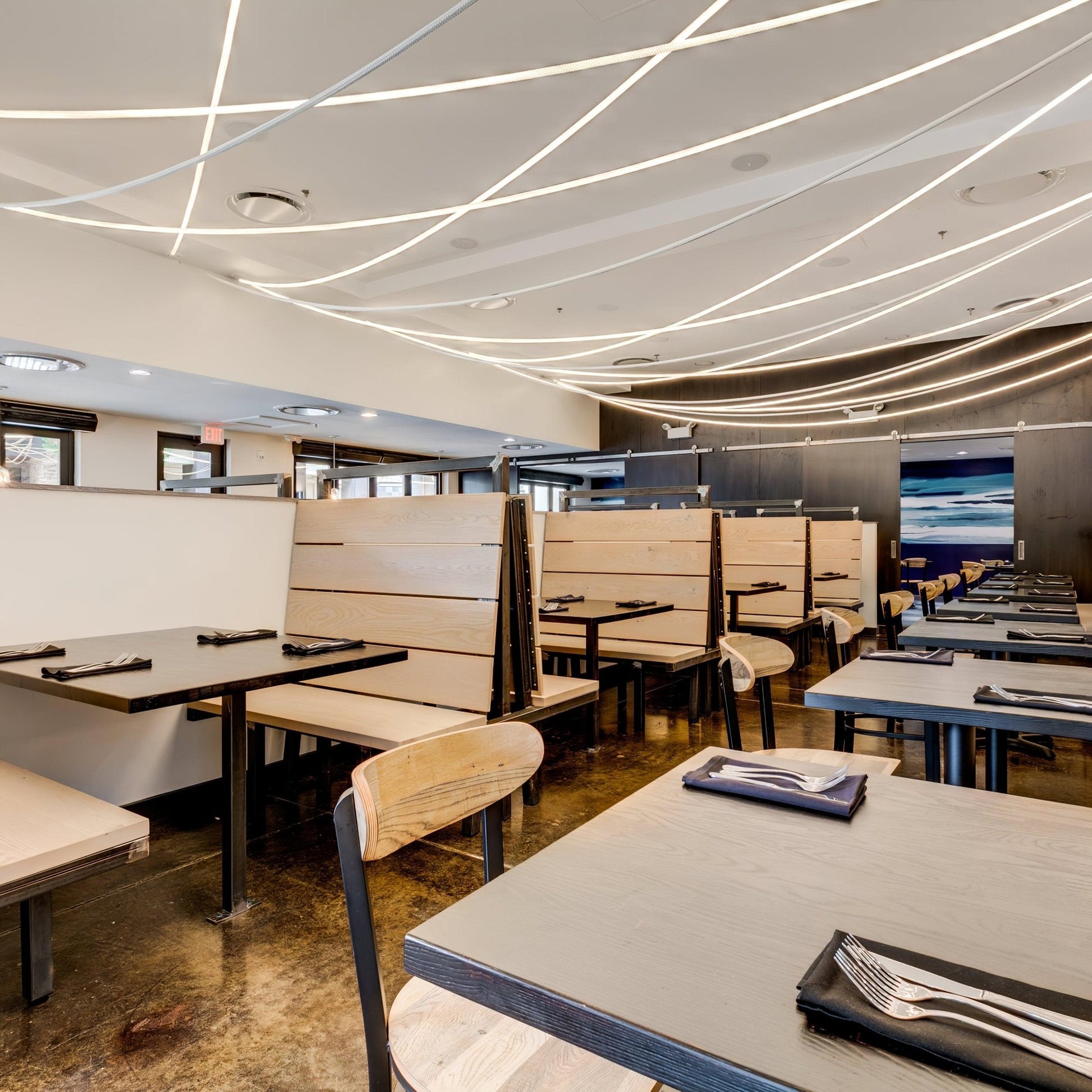 Flexible Curve Pendant Lamp - Blowlighting