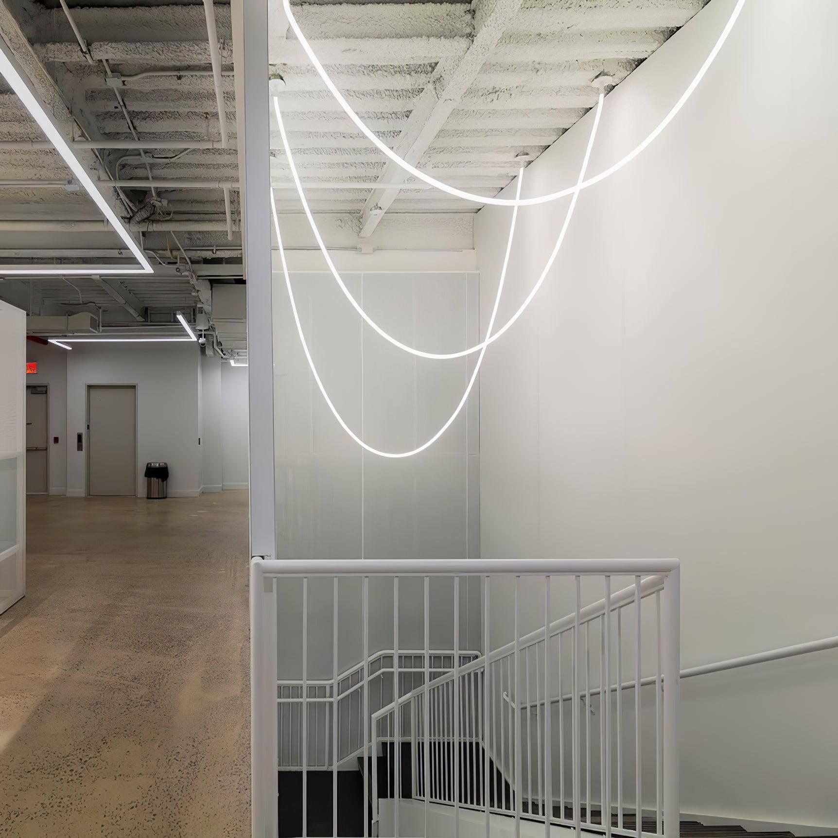 Flexible Curve Pendant Lamp - Blowlighting
