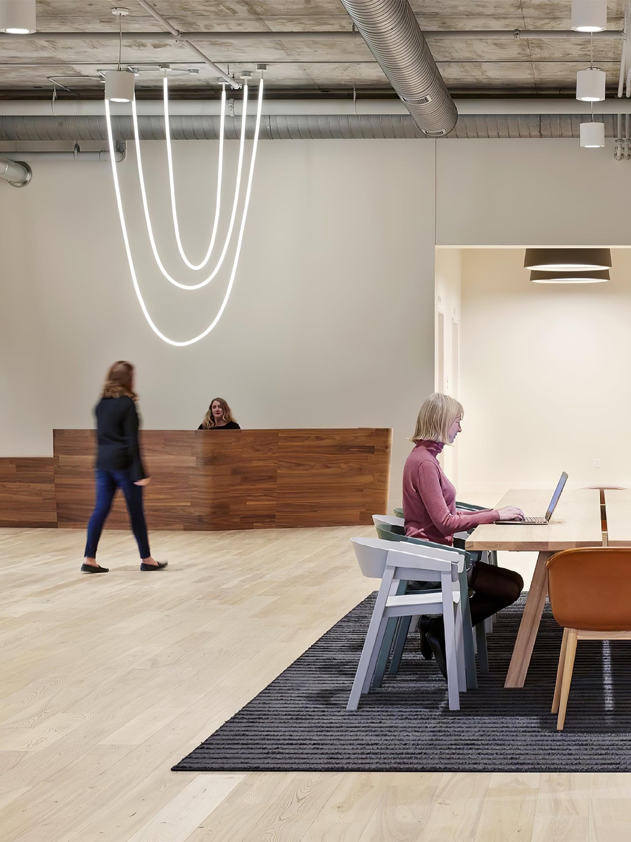 Flexible Curve Pendant Lamp - Blowlighting
