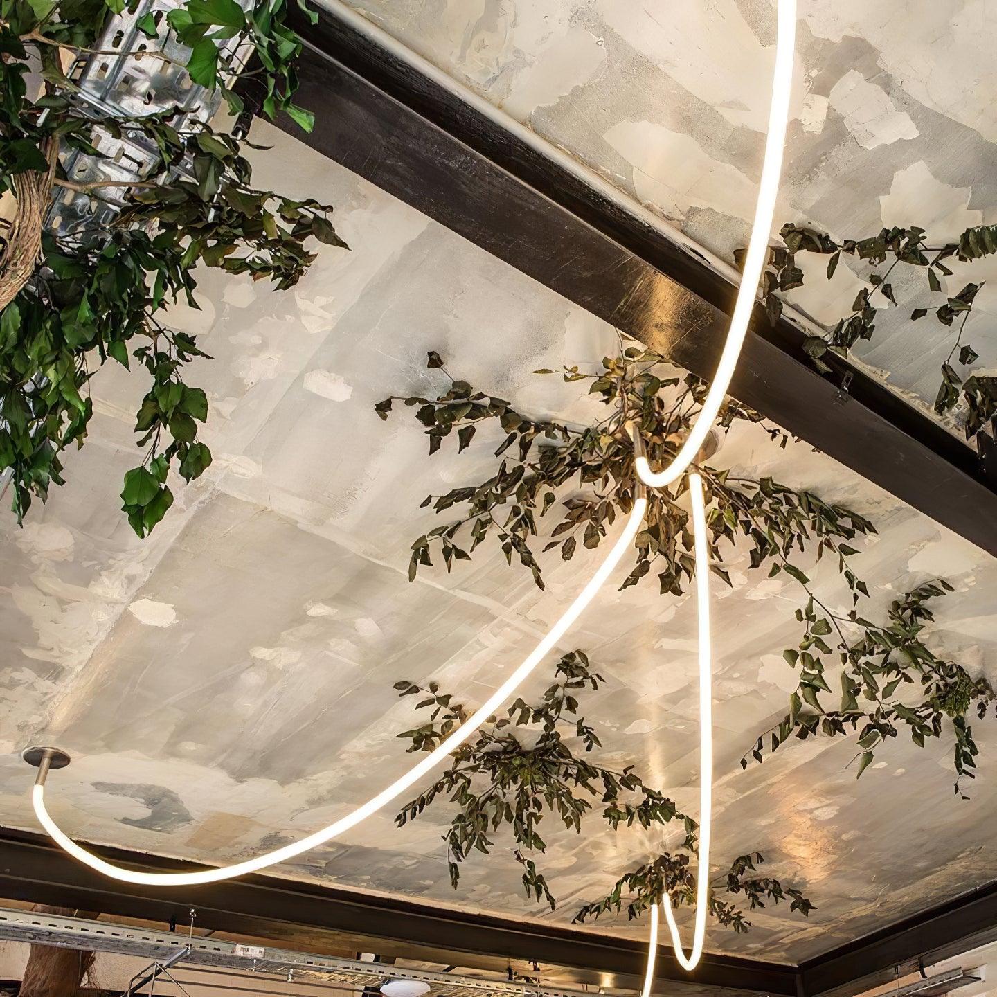 Flexible Curve Pendant Lamp - Blowlighting