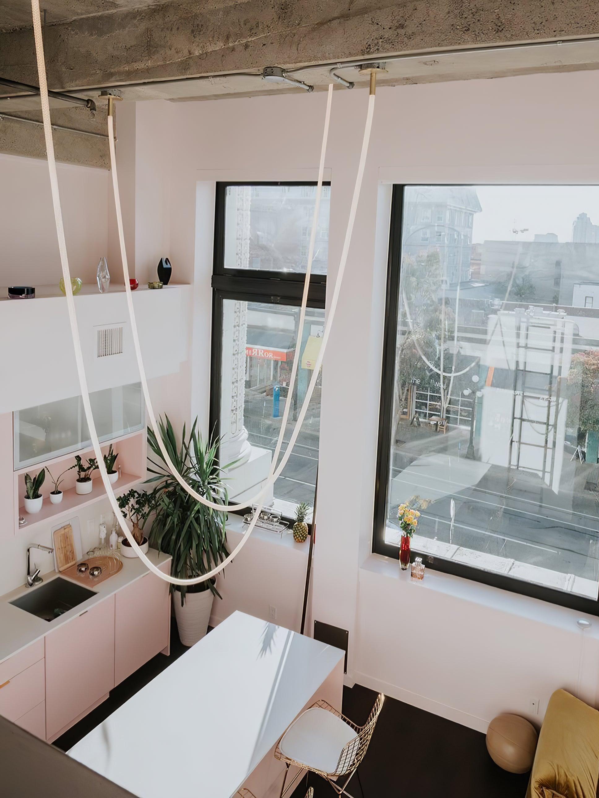 Flexible Curve Pendant Lamp - Blowlighting