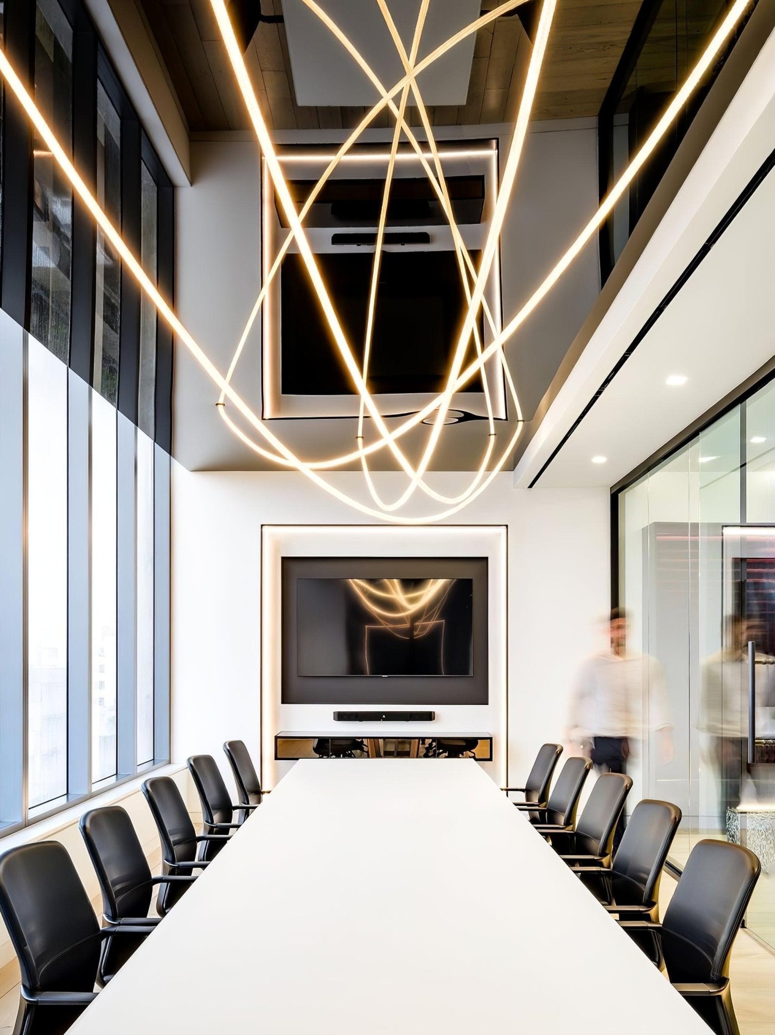 Flexible Curve Pendant Lamp - Blowlighting