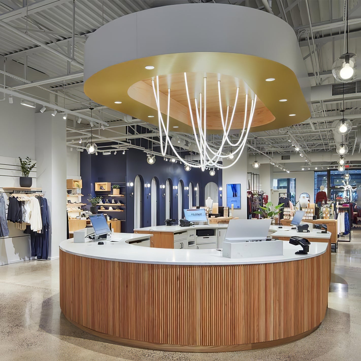 Flexible Curve Pendant Lamp - Blowlighting
