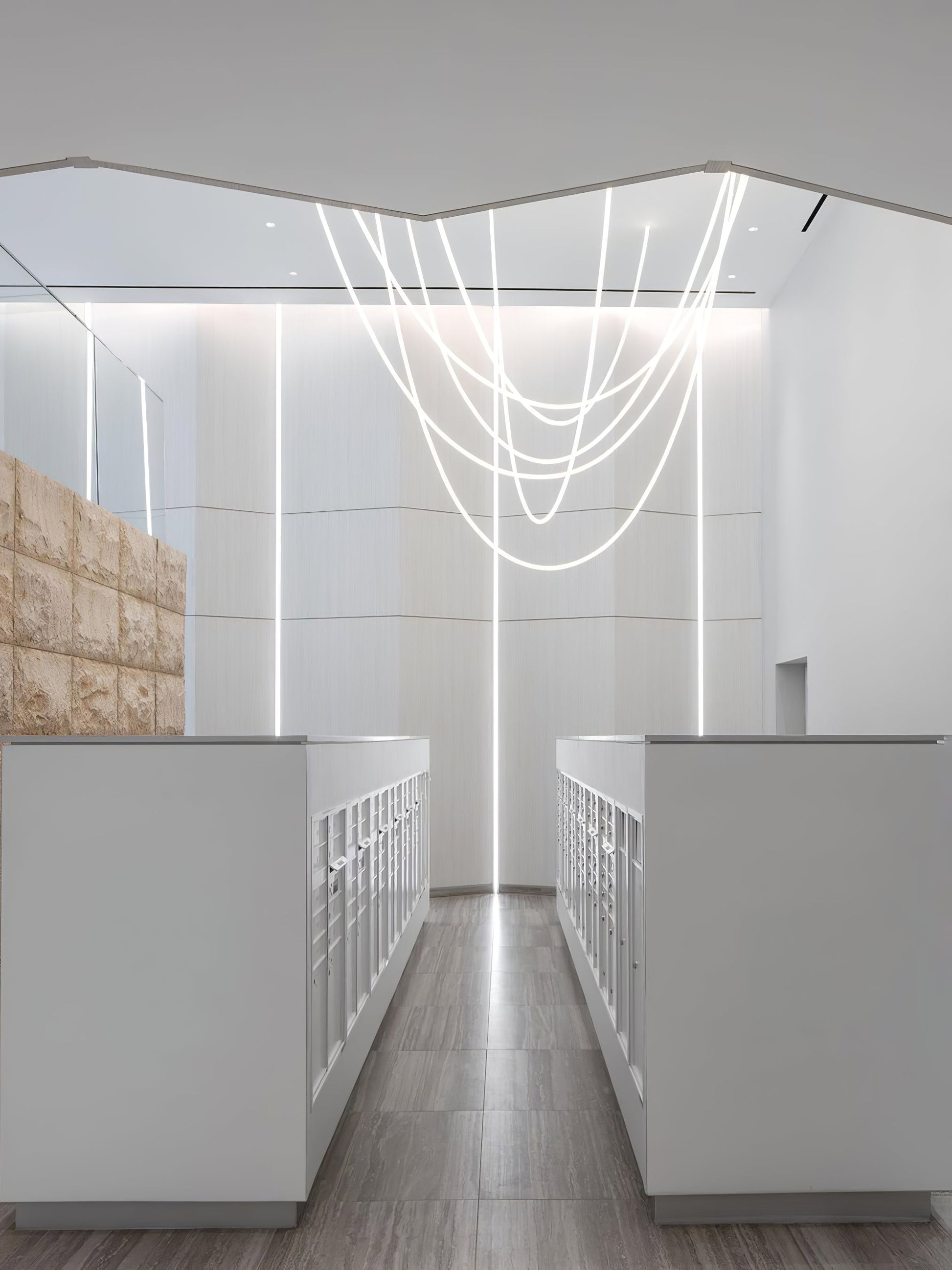 Flexible Curve Pendant Lamp - Blowlighting