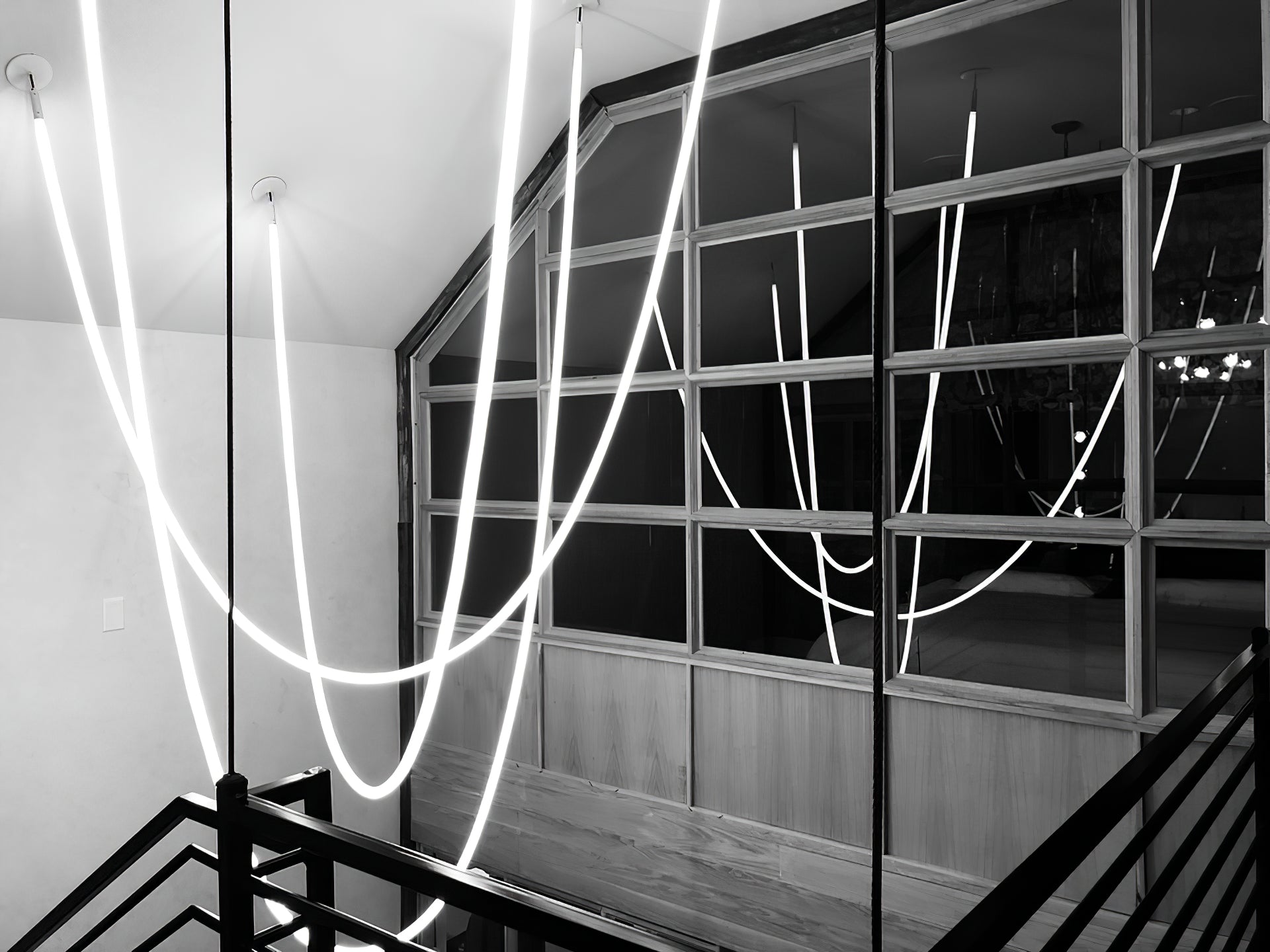 Flexible Curve Pendant Lamp - Blowlighting