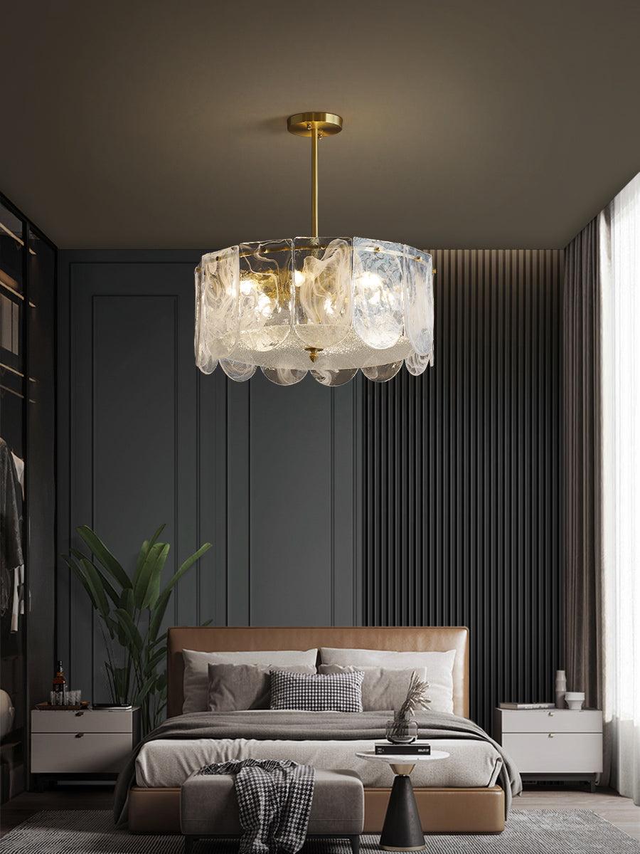 Traditional Classic Glass Chandelier - Blowlighting