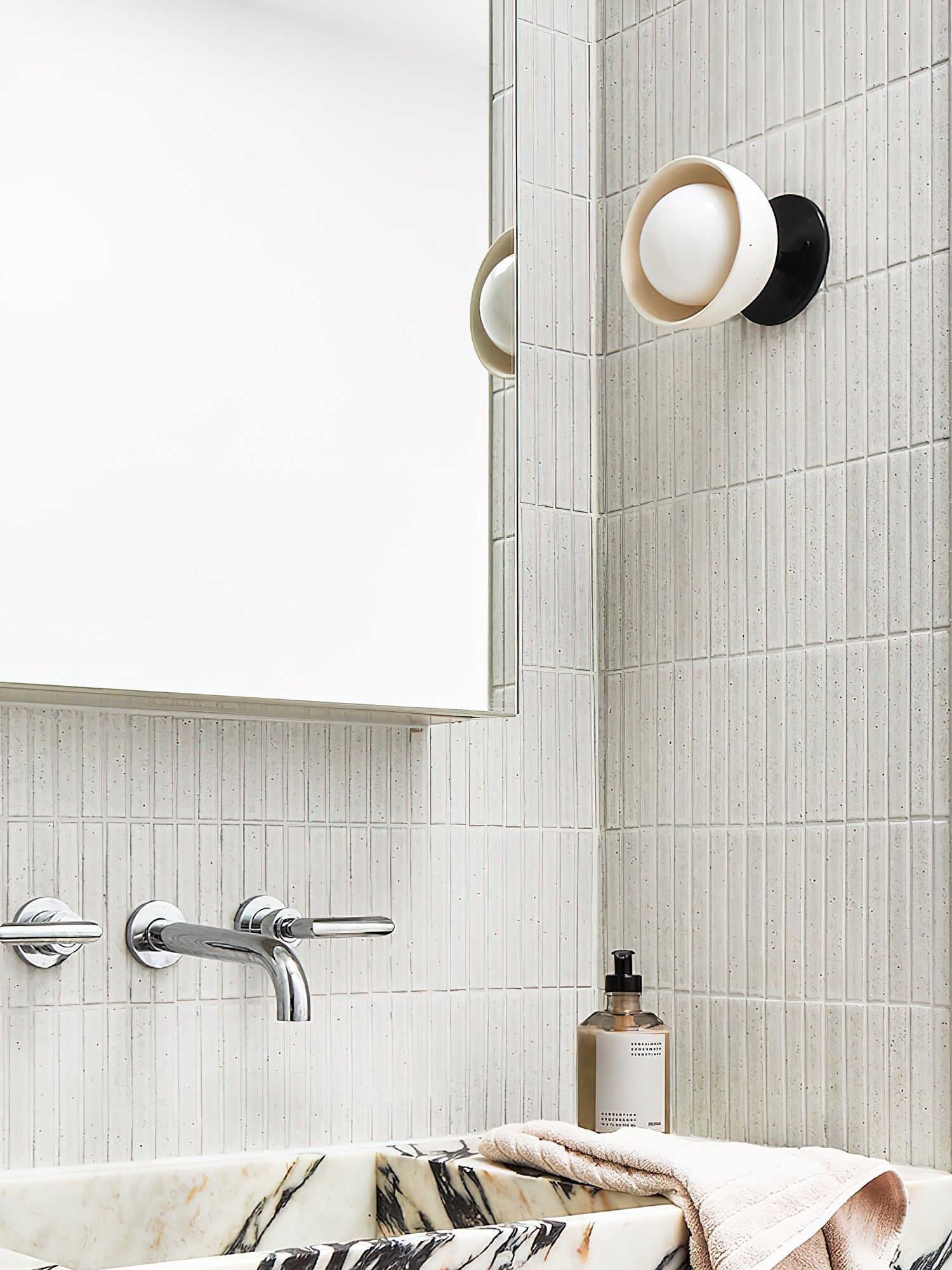 Lia Travertine Wall Light - Blowlighting
