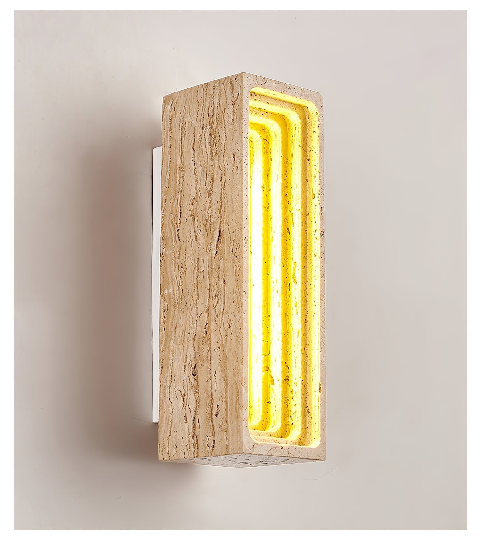 Atheila Travertine Wall Light - Blowlighting