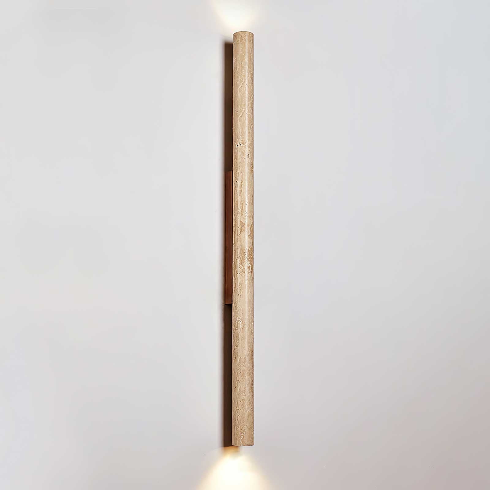 Cathais Minimalist Travertine Wall Light - Blowlighting