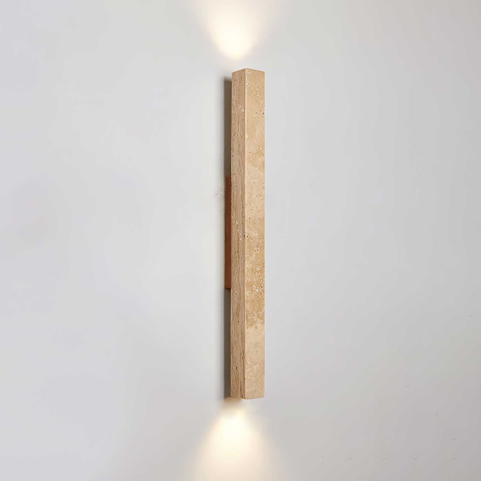 Cathais Minimalist Travertine Wall Light - Blowlighting